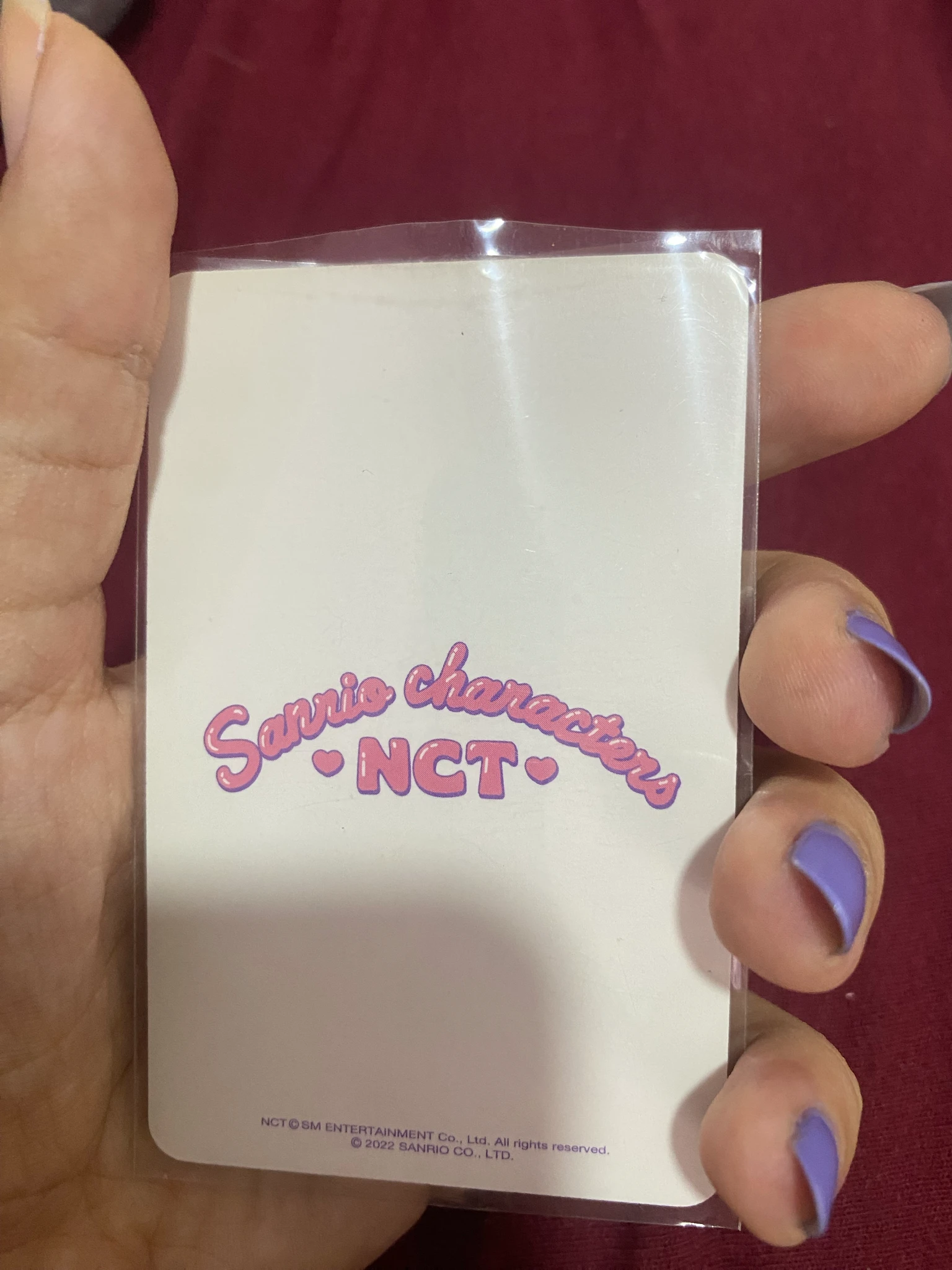 NCT Shotaro NCT - Shotaro - NCT x SANRIO collab Other trading card A version listing photo 2