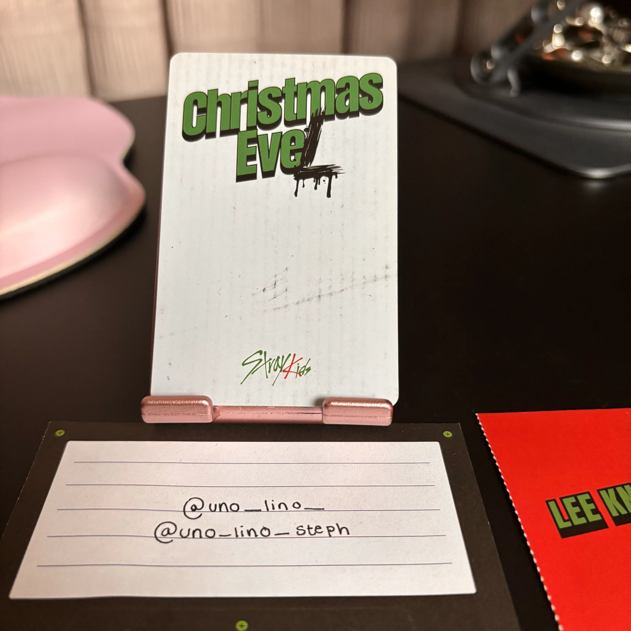 Stray Kids Lee Know Stray Kids - Lee Know - Christmas EveL Album pre-order benefit listing photo 2