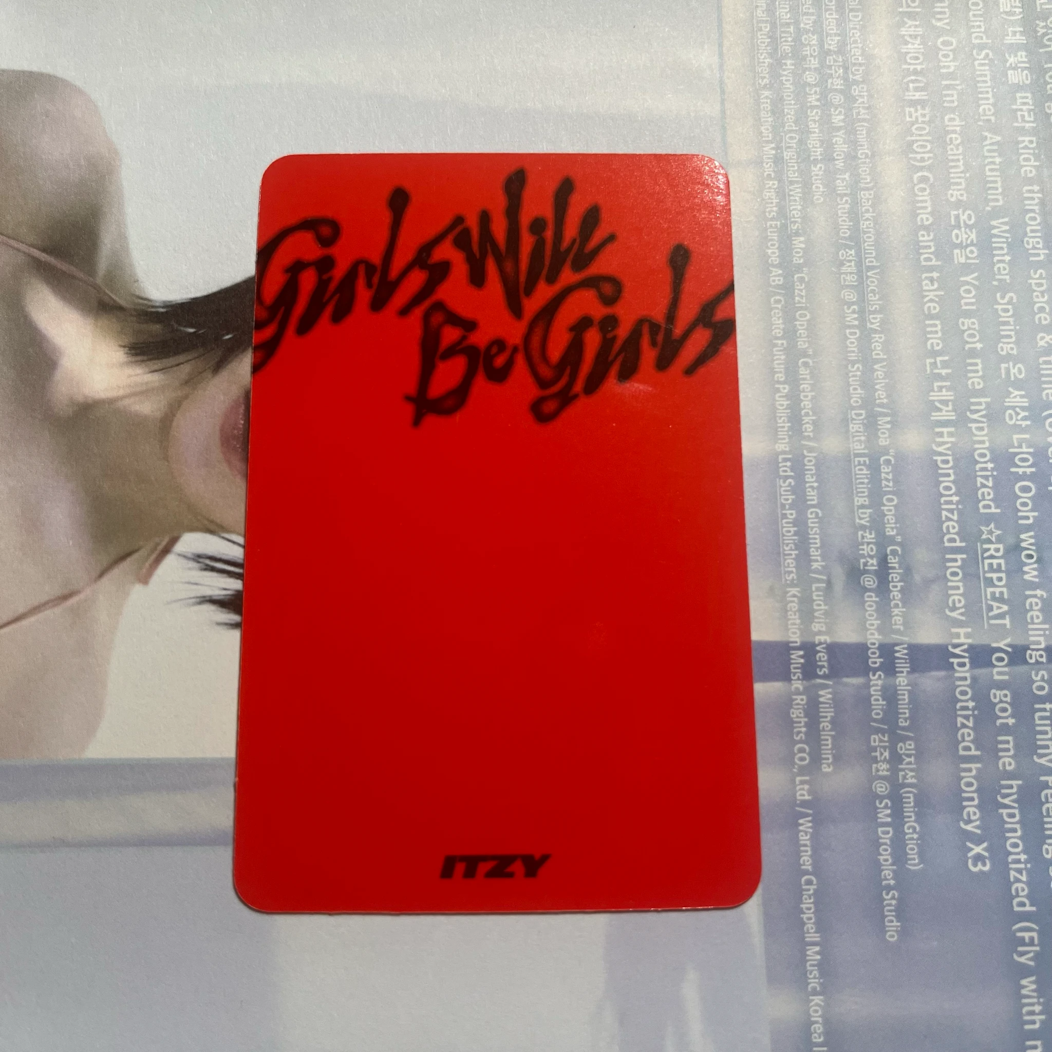 ITZY ITZY - Chaeryeong & Lia - Girls Will Be Girls Album album photocard photobook ver. listing photo 2