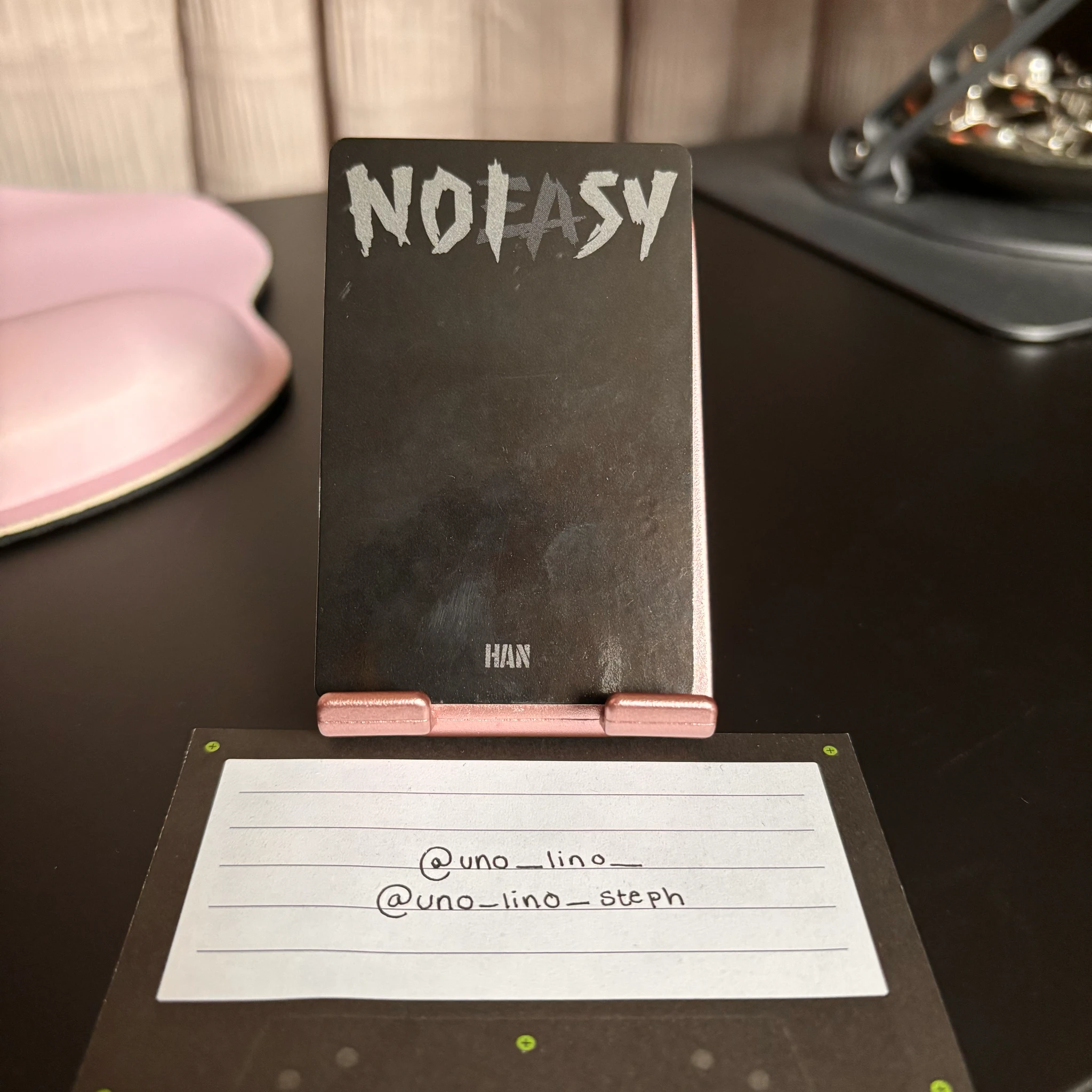 Stray Kids HAN Stray Kids - HAN - NOEASY Album album photocard limited edition photocard set listing photo 2