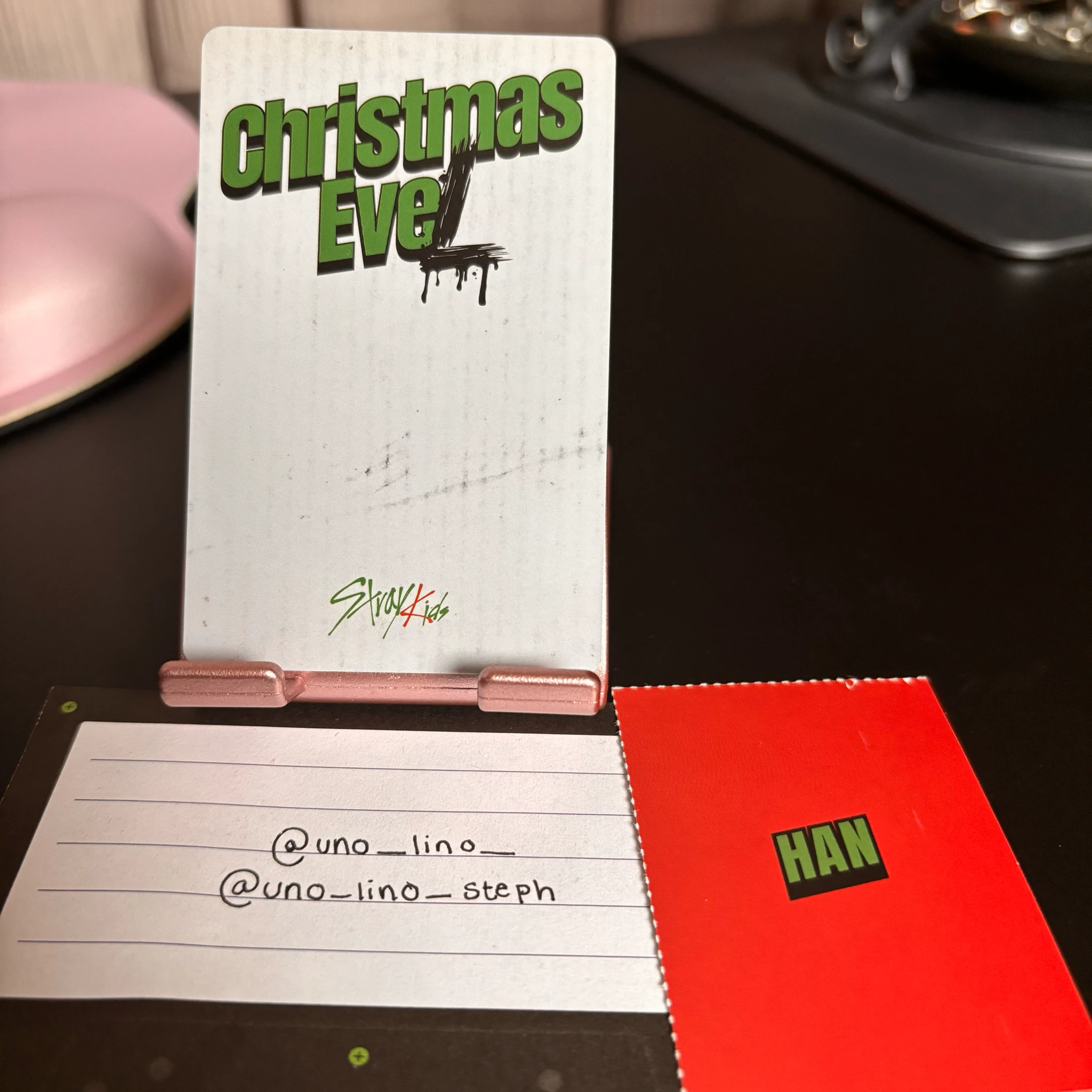 Stray Kids HAN Stray Kids - HAN - Christmas EveL Album pre-order benefit listing photo 2