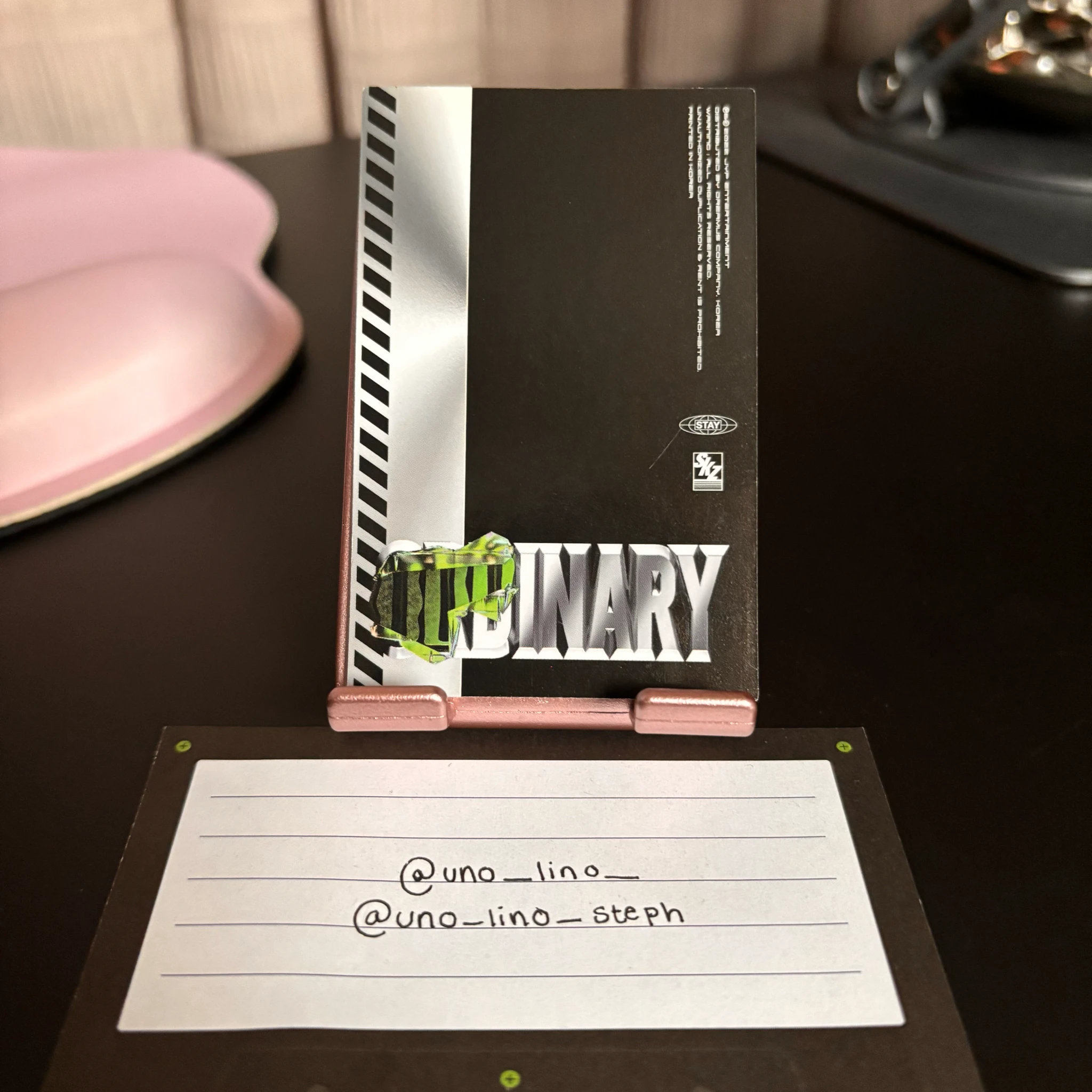 Stray Kids Lee Know Stray Kids - Lee Know - Oddinary Album album photocard id card listing photo 2