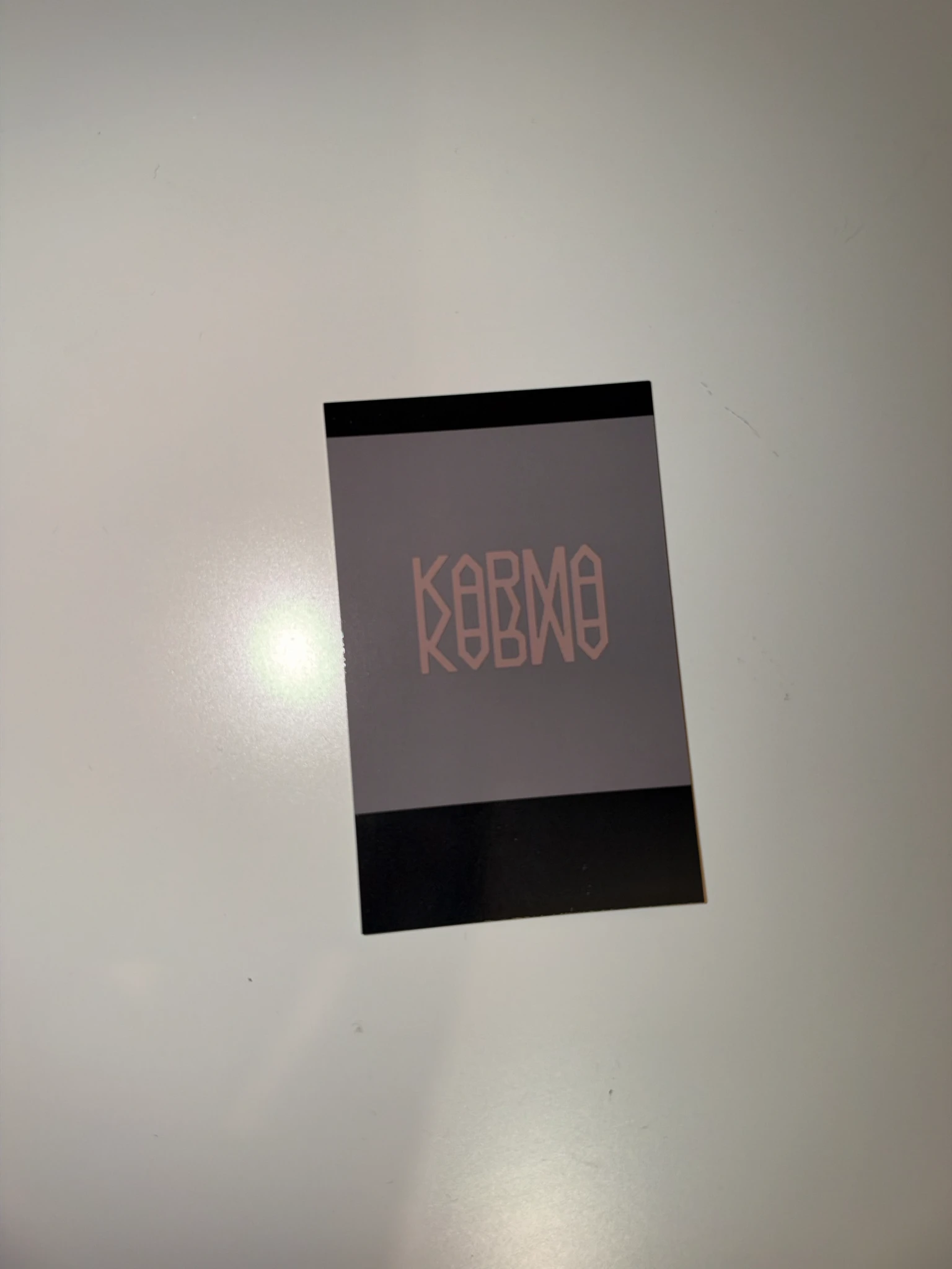Stray Kids HAN Stray Kids - HAN - KARMA Album offline KMStation fansign polaroid shanghai round 1 listing photo 2
