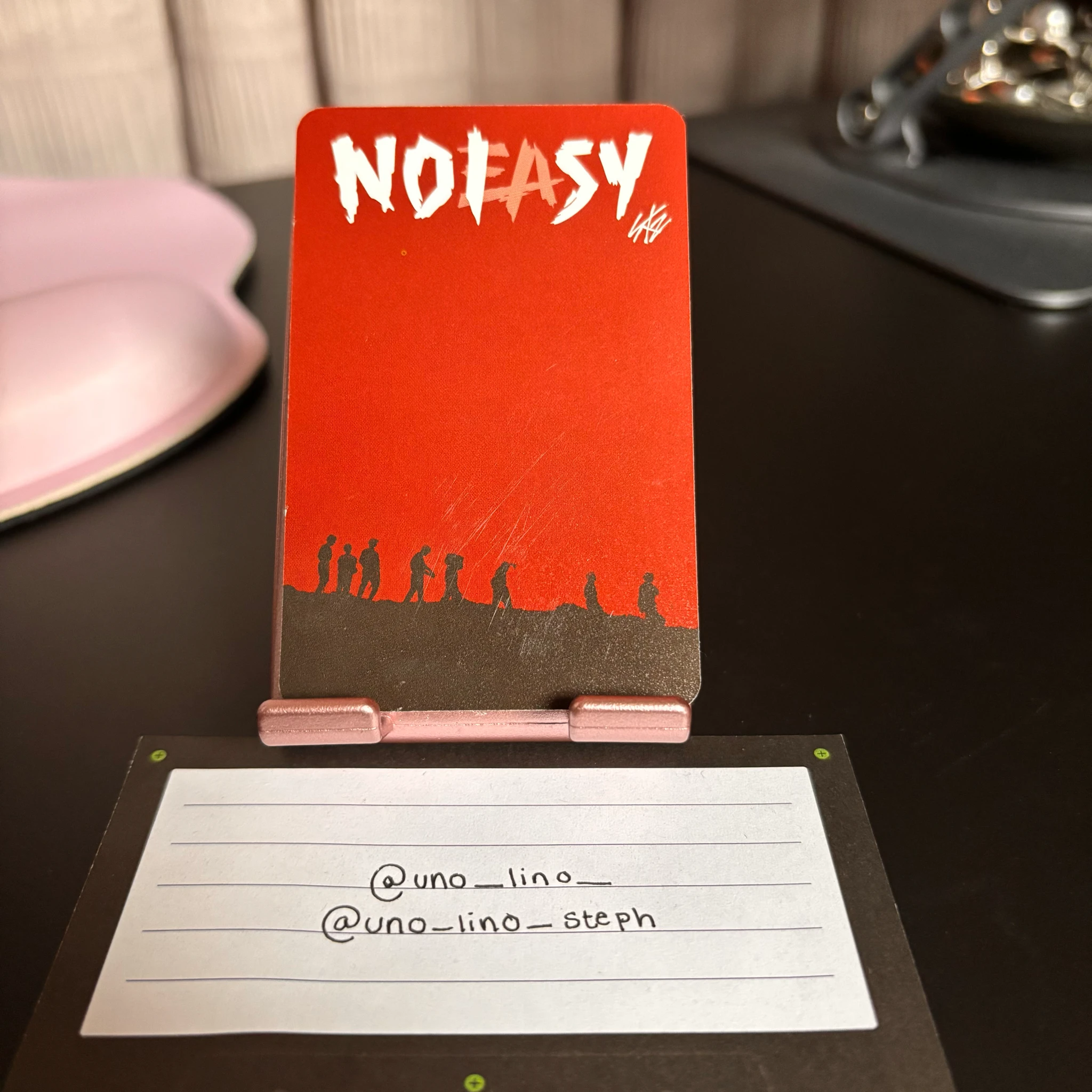 Stray Kids Hyunjin Stray Kids - Hyunjin - NoEasy Album album photocard jewel case ver. listing photo 2
