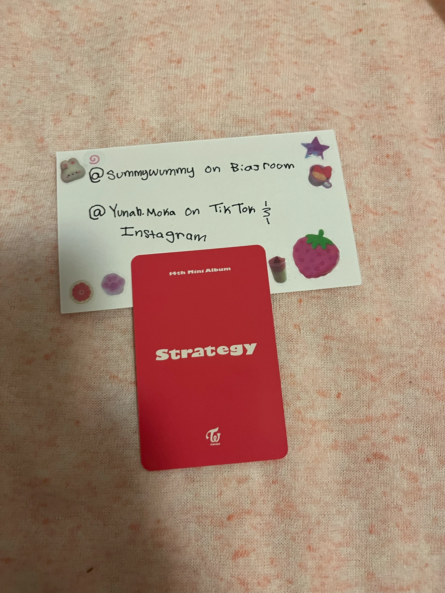 TWICE Chaeyoung TWICE-Chaeyoung-Album-strategy listing photo 2