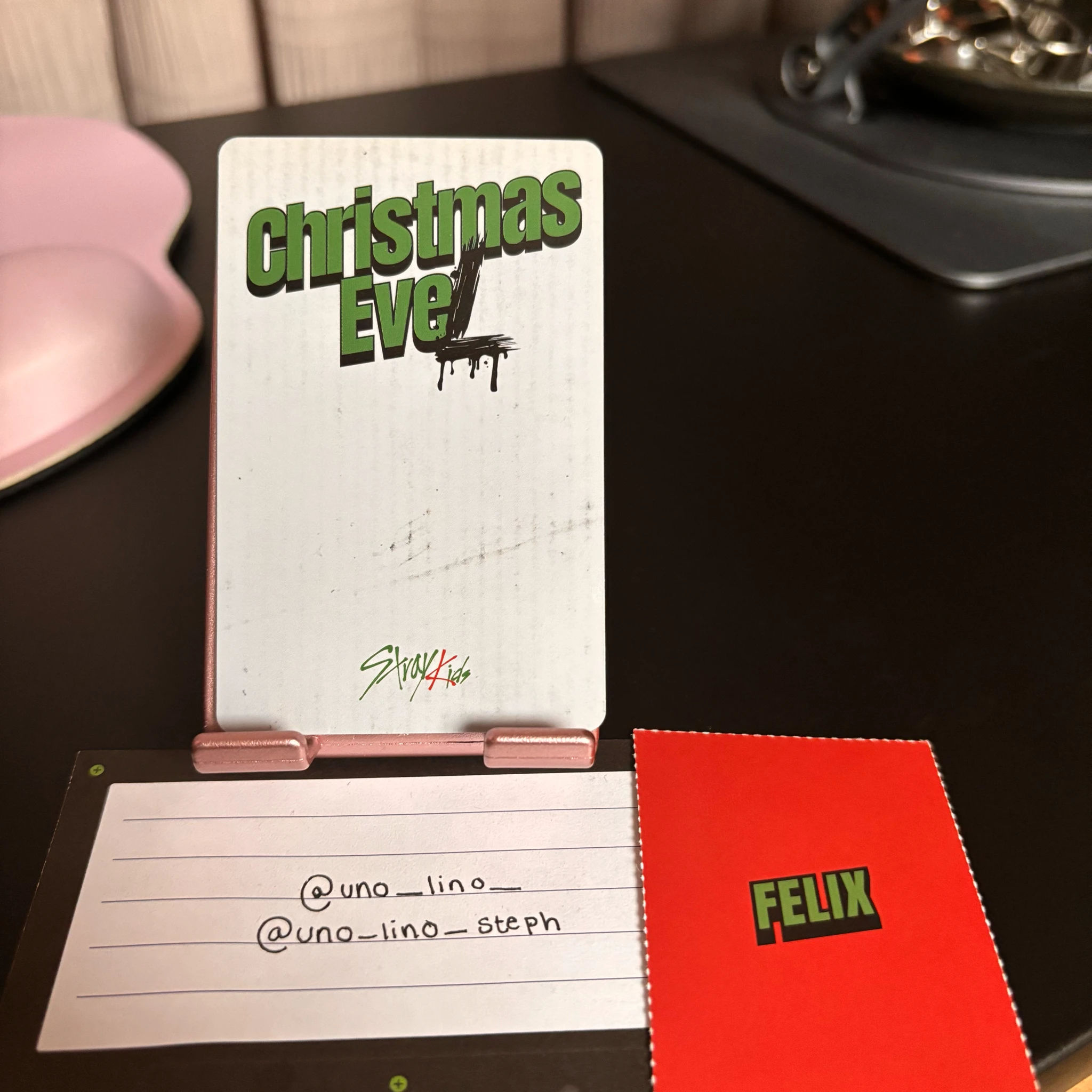 Stray Kids Felix Stray Kids - Felix - Christmas EveL Album pre-order benefit listing photo 2