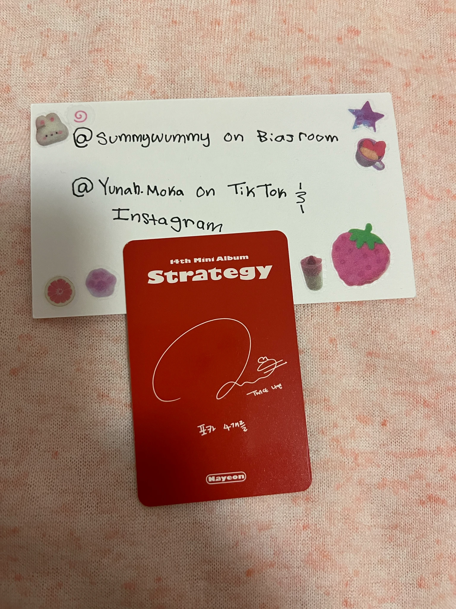 TWICE Nayeon TWICE-Nayeon-Album-strategy listing photo 2