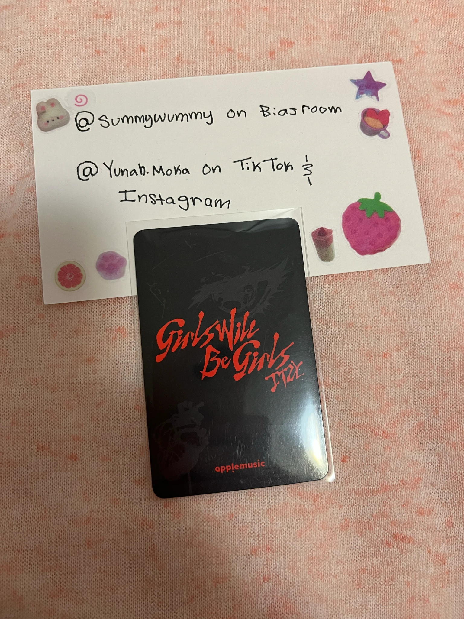 ITZY Yeji ITZY - Yeji - Girls Will Be Girls Album pre-order benefit apple music listing photo 2
