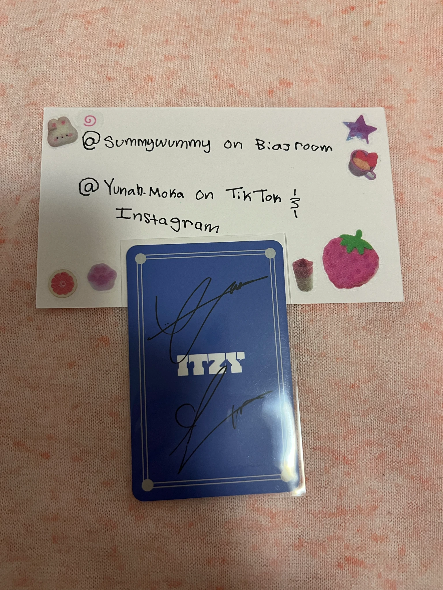 ITZY ITZY - Yuna & Lia - KILL MY DOUBT Album album photocard digipack ver. listing photo 2