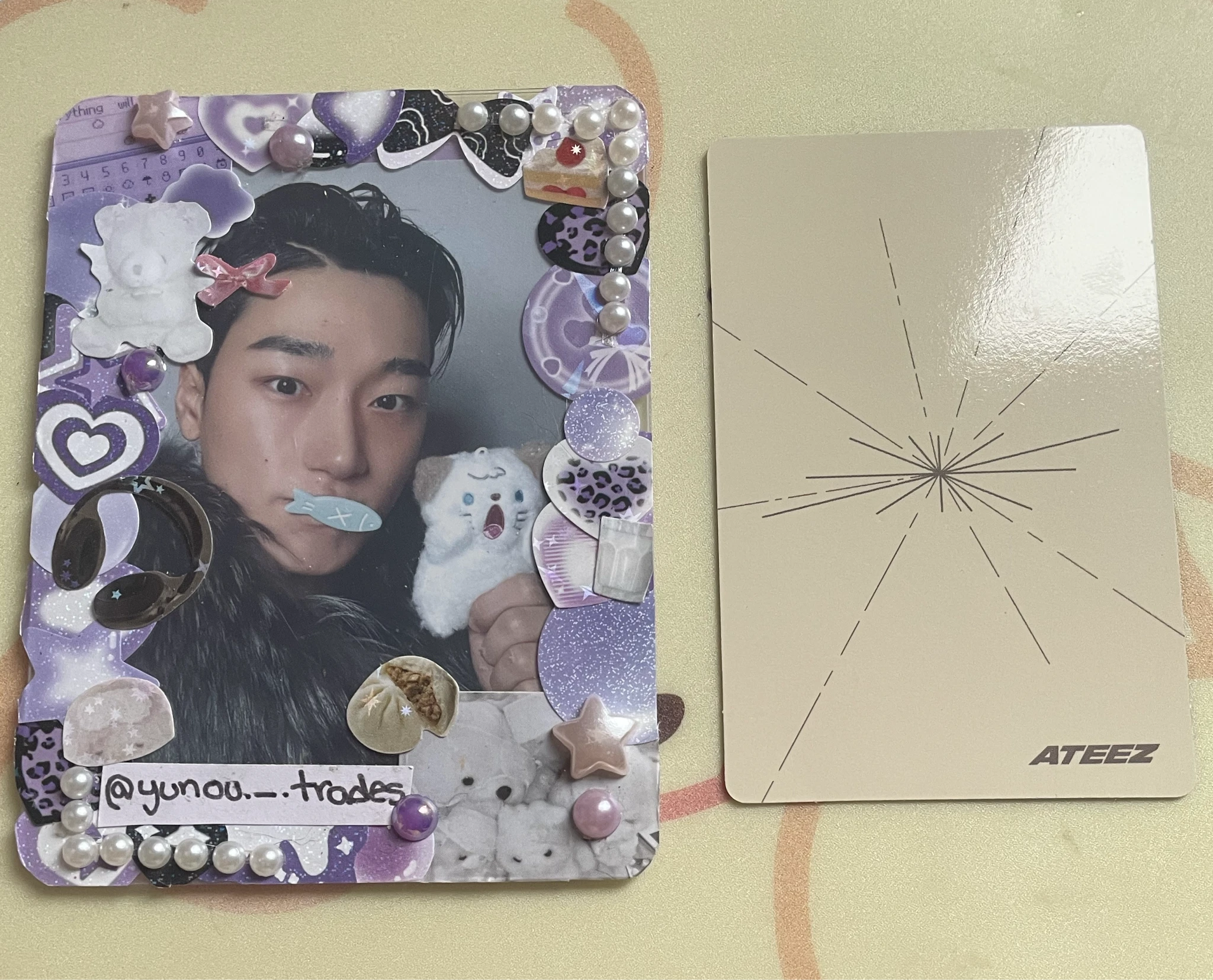 ATEEZ Jongho ATEEZ - Jongho - Golden Hour : Part.2 Album album photocard for version listing photo 2