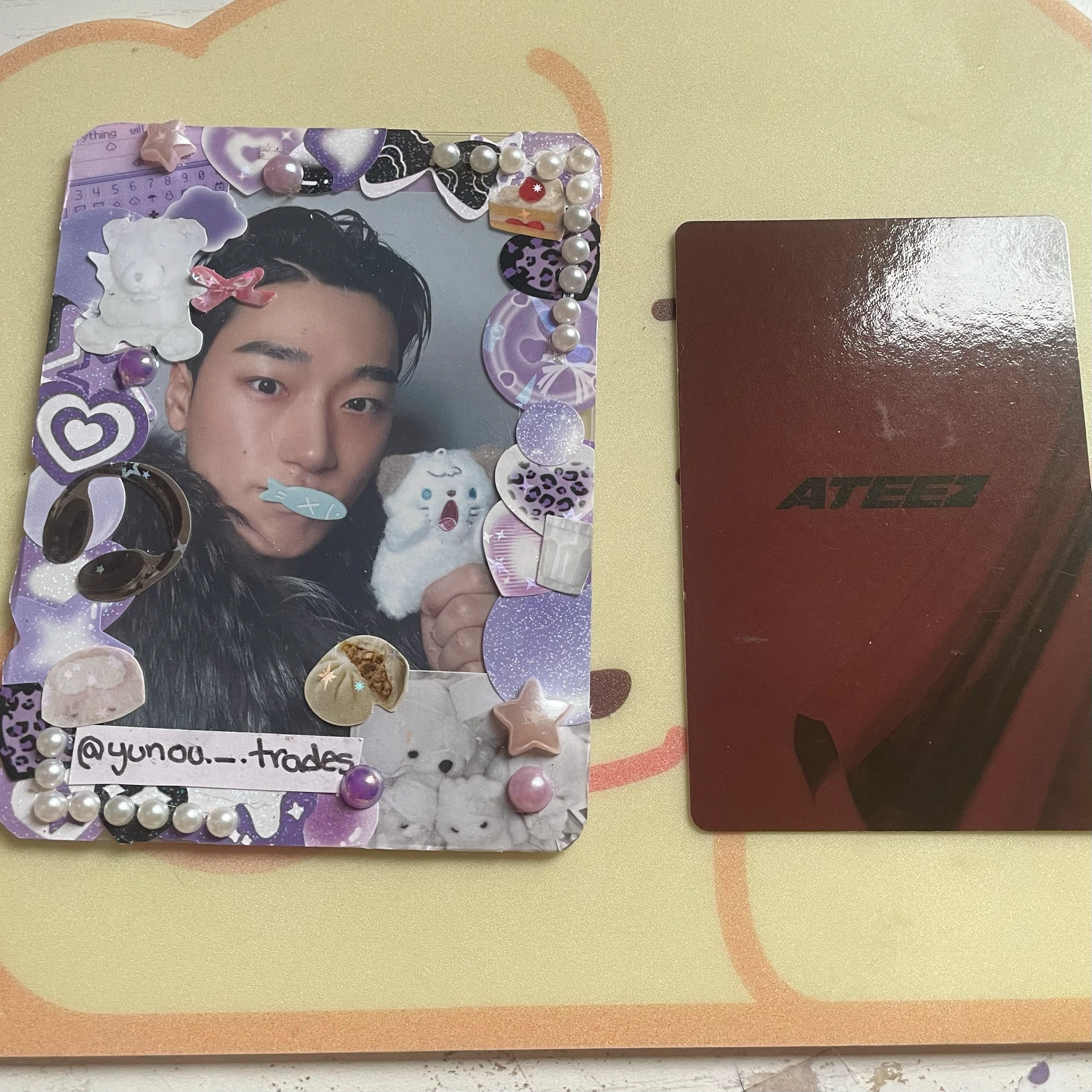 ATEEZ Mingi ATEEZ - Mingi - GOLDEN HOUR : Part.5 Album international exclusive album photocard listing photo 2