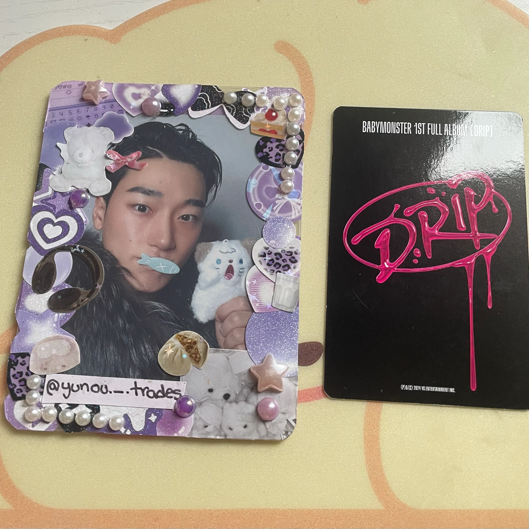 BABYMONSTER Ruka BABYMONSTER - Ruka - DRIP Album zip lock ver selfie version listing photo 2