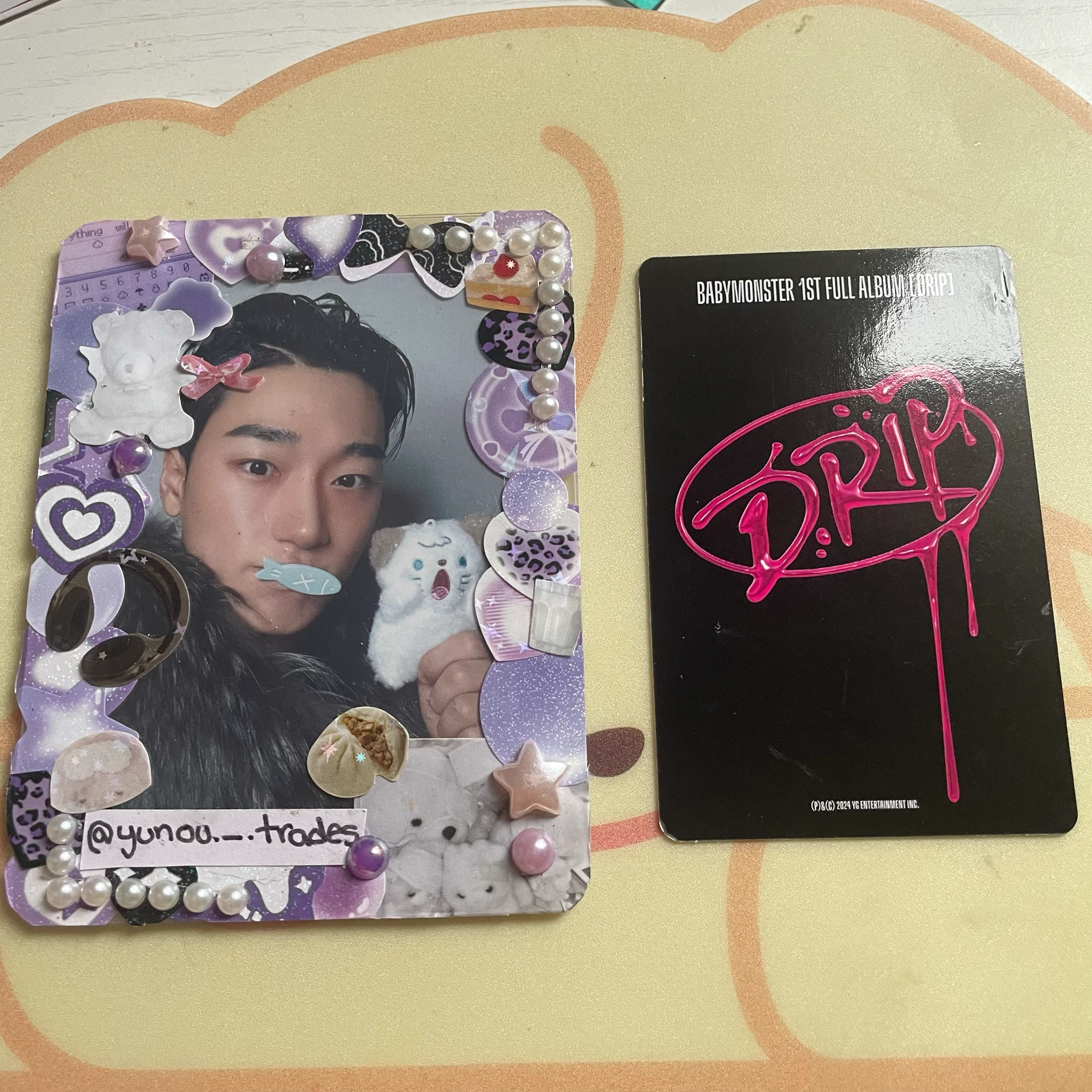 BABYMONSTER Asa BABYMONSTER - Asa - DRIP Album zip lock ver selfie version listing photo 2