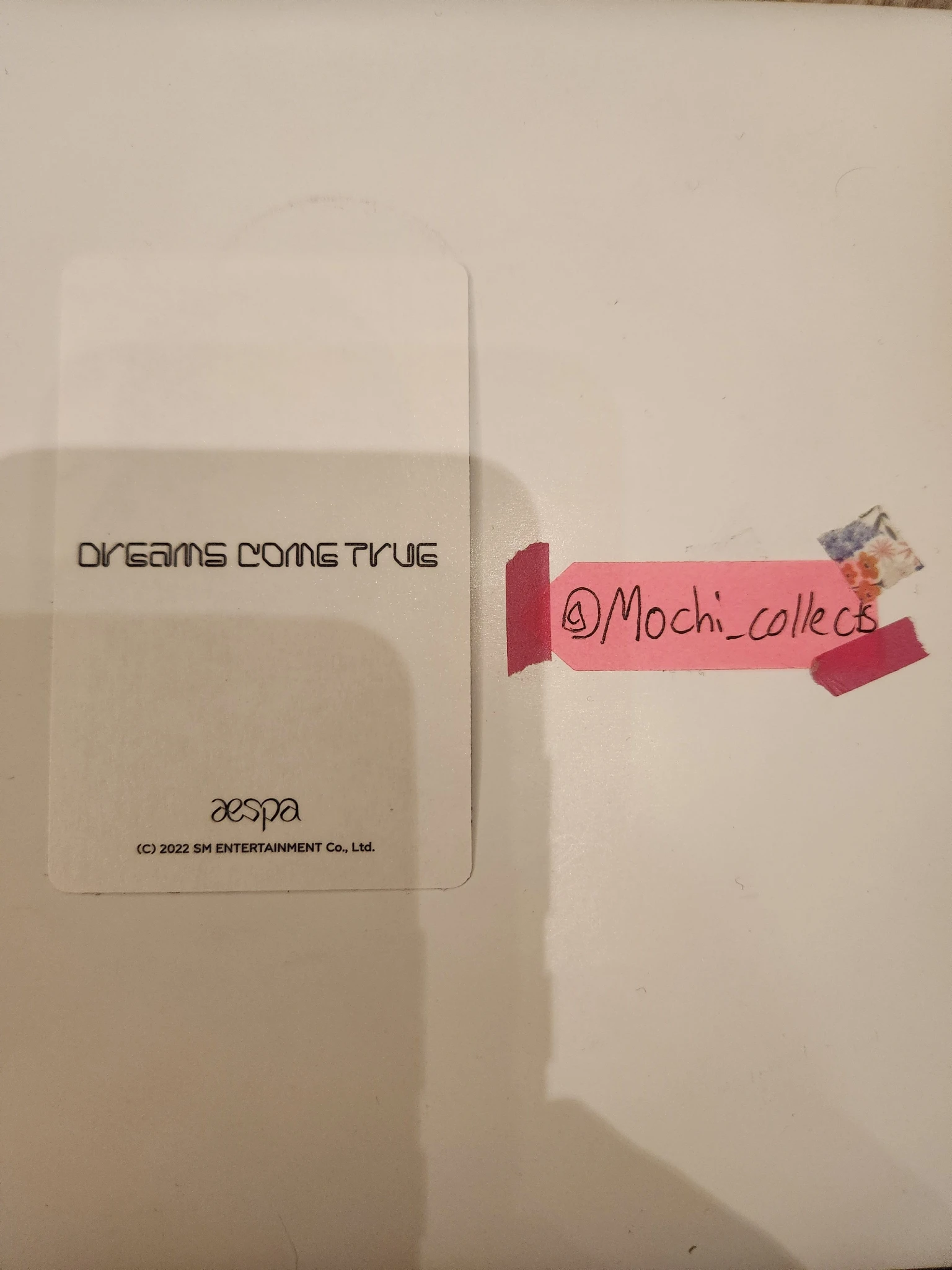 aespa Giselle aespa - Giselle - Dreams Come True Album merch photocard sticker set listing photo 2