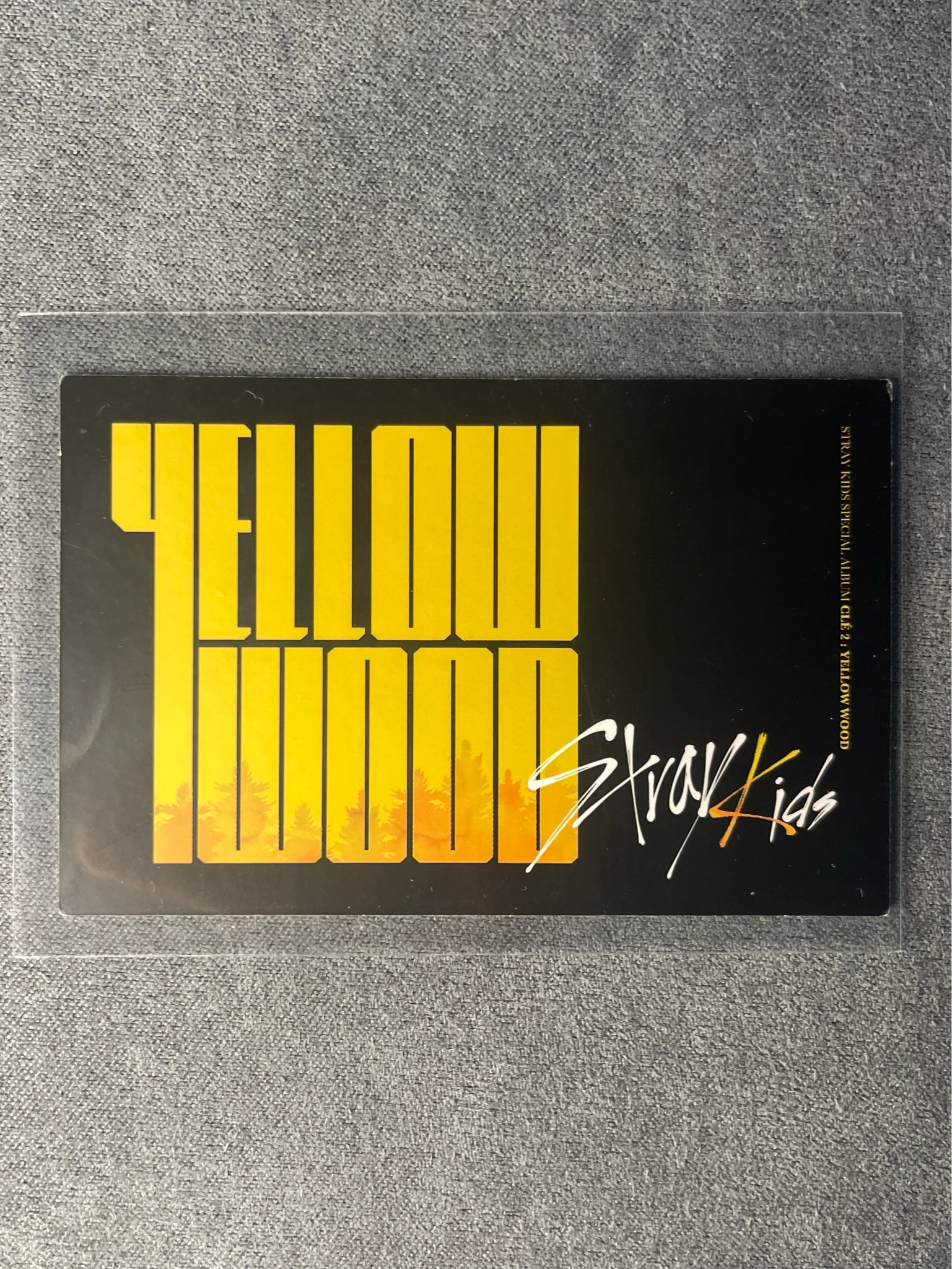 Stray Kids Stray Kids - Hyunjin & Felix & Changbin - Clé 2: Yellow Wood Album album photocard unit limited ver. listing photo 2