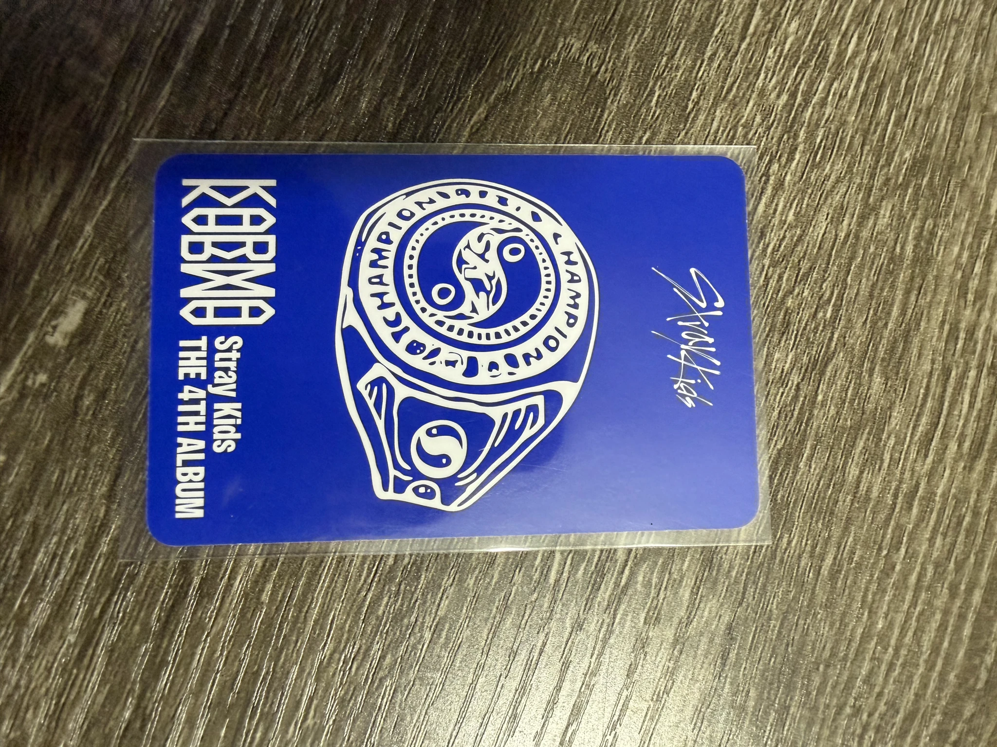 Stray Kids Changbin Stray Kids - Changbin - KARMA Album album photocard accordion version first press only listing photo 2