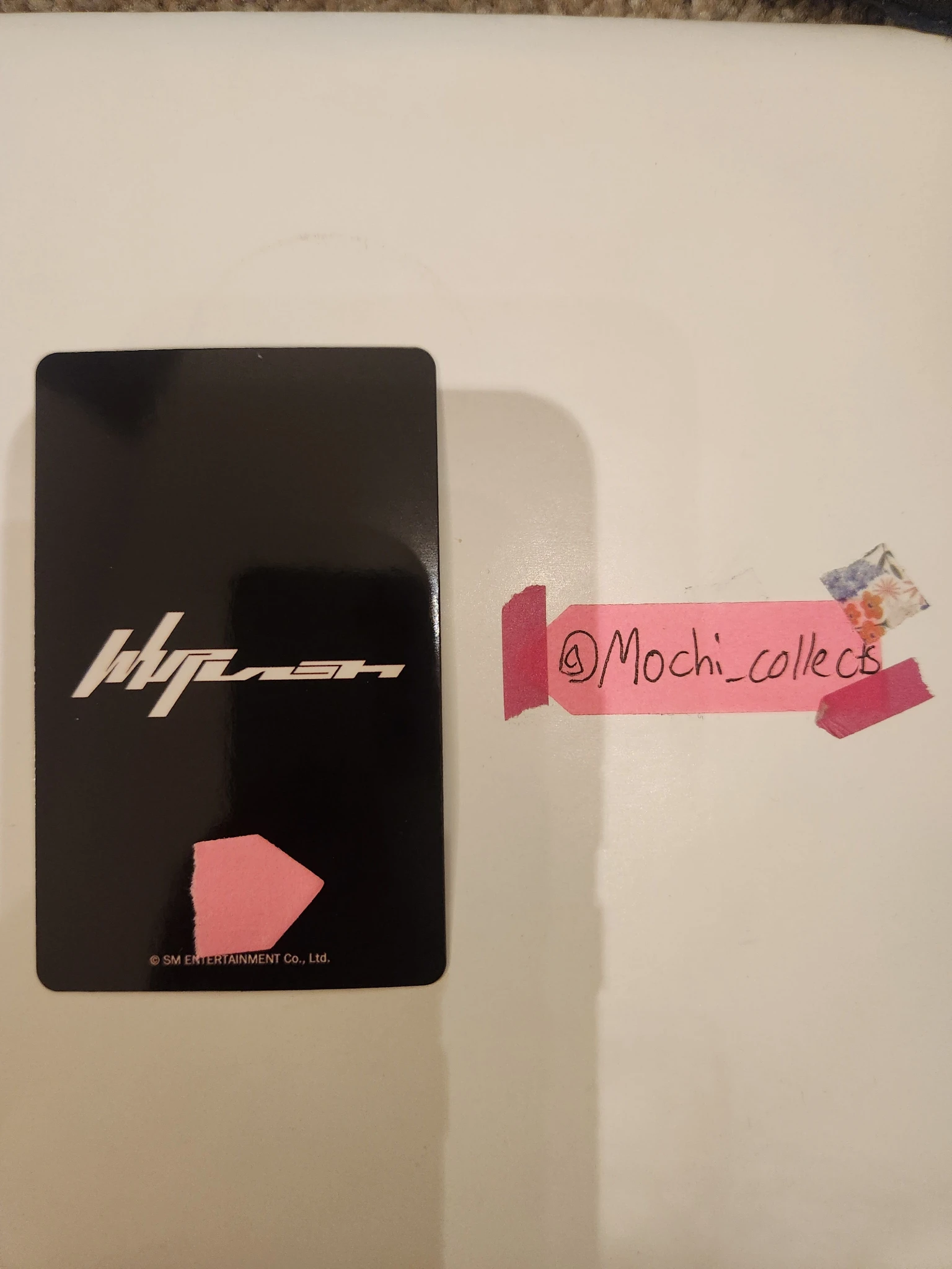 aespa Winter aespa - Winter - Whiplash Album lucky draw KMStation round 1 speed version listing photo 2