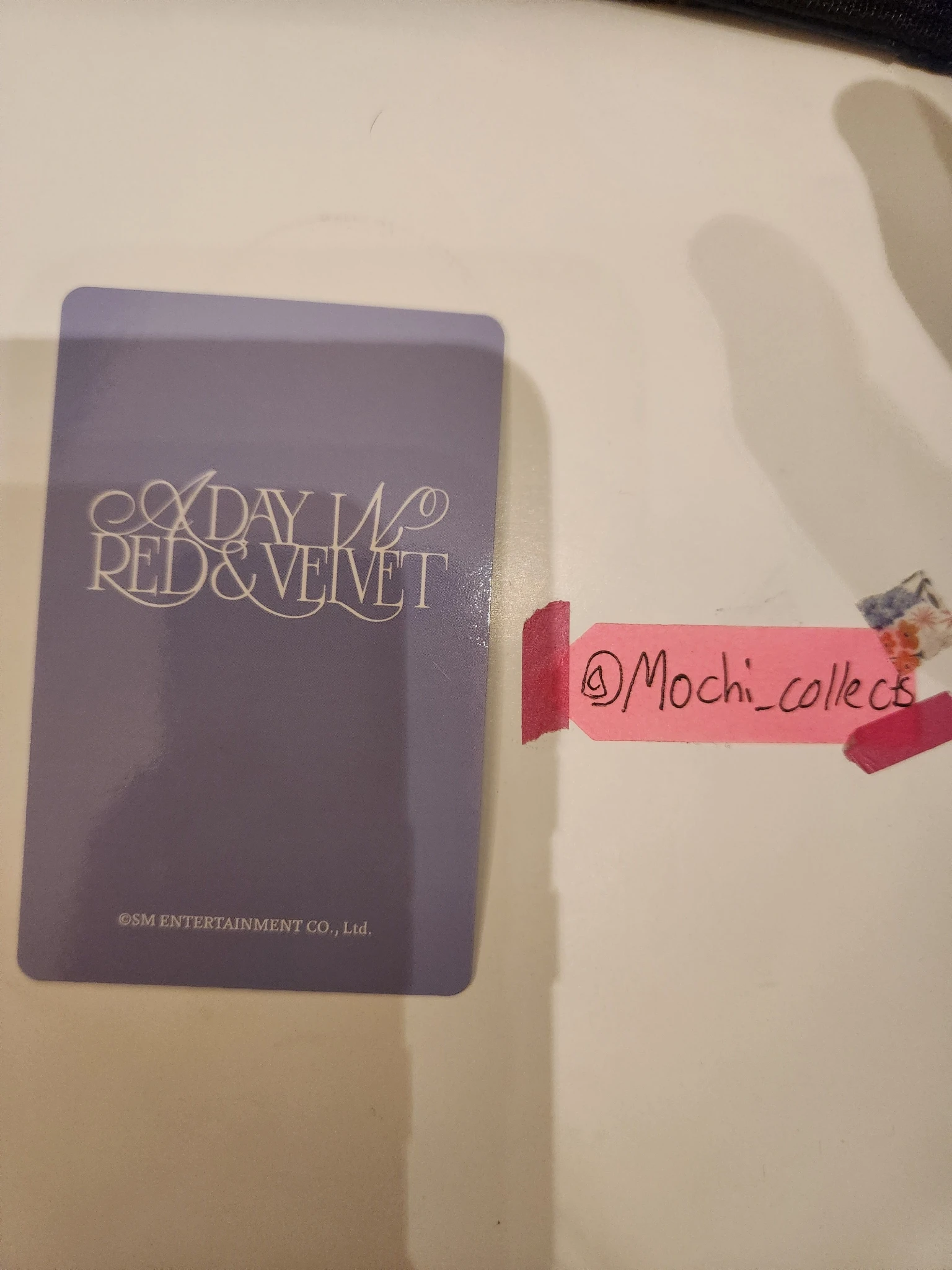 Red Velvet Wendy Red Velvet - Wendy - A Day in Red & Velvet Event merch photocard listing photo 2