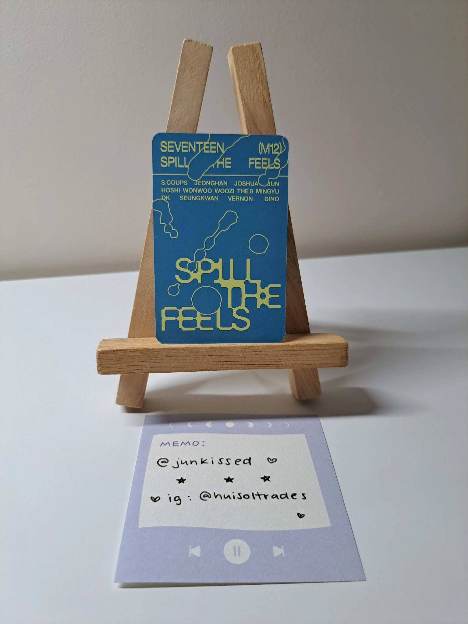 SEVENTEEN Vernon SEVENTEEN - Vernon - Spill the Feels Album feel blue ver. listing photo 2