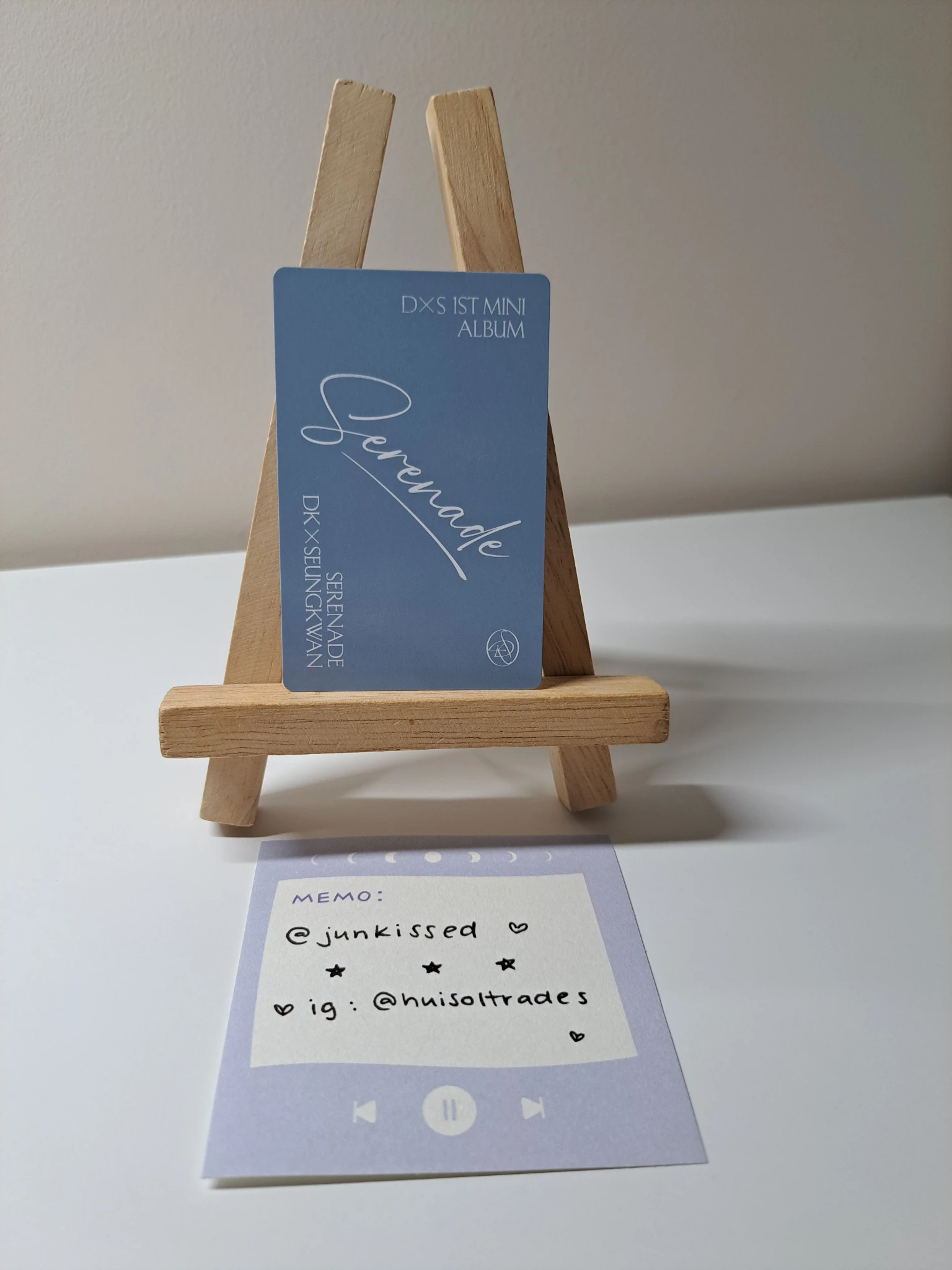 SEVENTEEN Seungkwan SEVENTEEN - Seungkwan - Serenade Album echo version album photocard listing photo 2