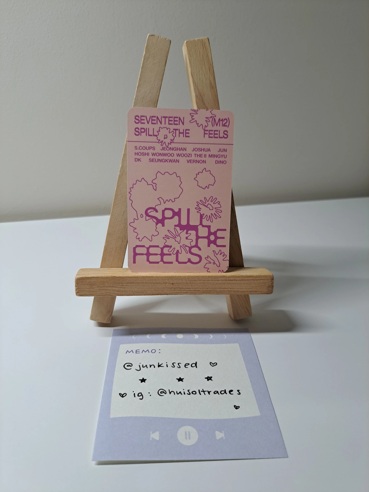 SEVENTEEN DK SEVENTEEN - DK - Spill the Feels Album Feel New ver. listing photo 2