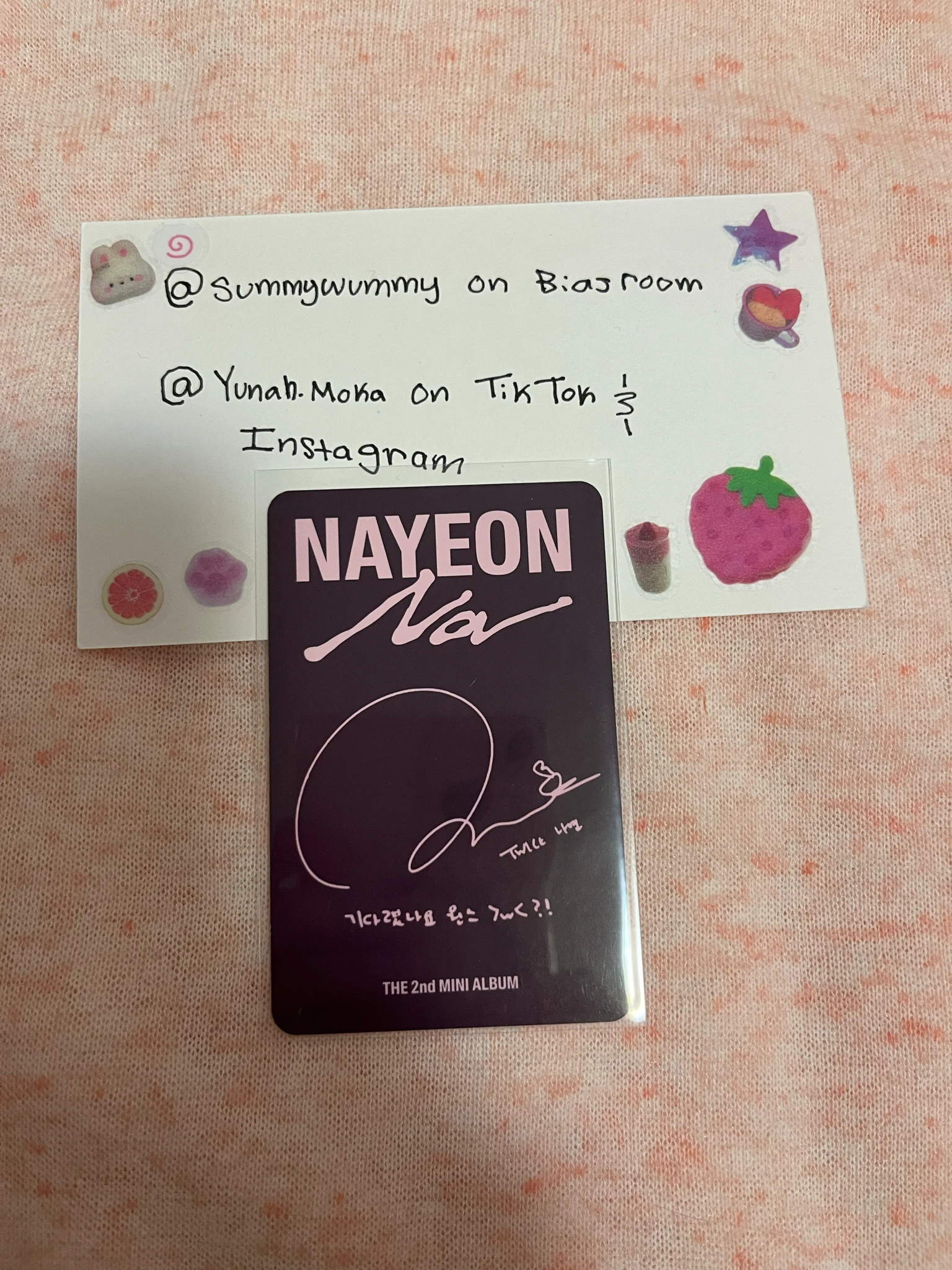 TWICE Nayeon TWICE-Nayeon-Album-nayeon na (solo) listing photo 2