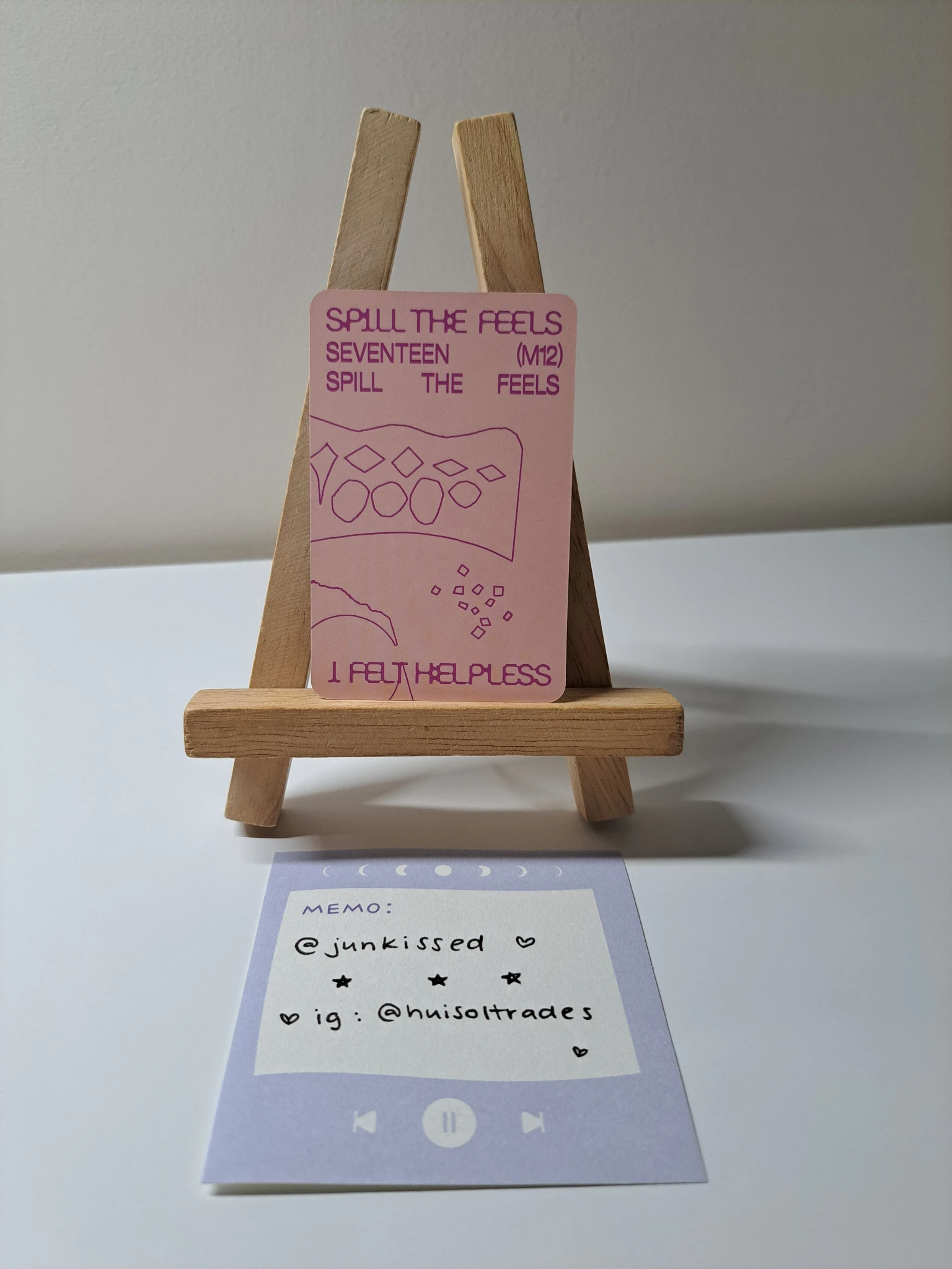 SEVENTEEN Jun SEVENTEEN - Jun - Spill the Feels Album US/EU exclusive listing photo 2