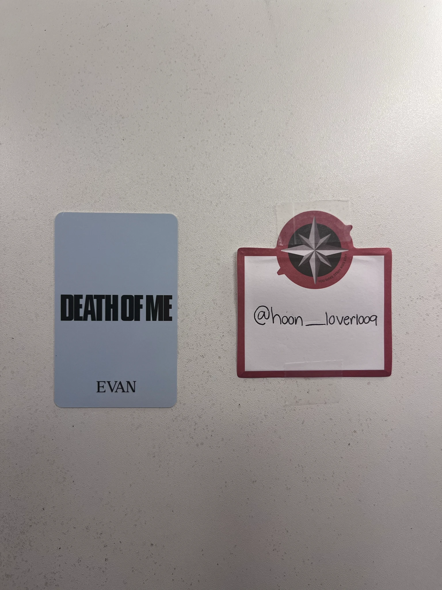 EVAN Evan (Heeseung) EVAN - Evan (Heeseung) - DEATH OF ME Album hmv UK purchase benefit listing photo 2