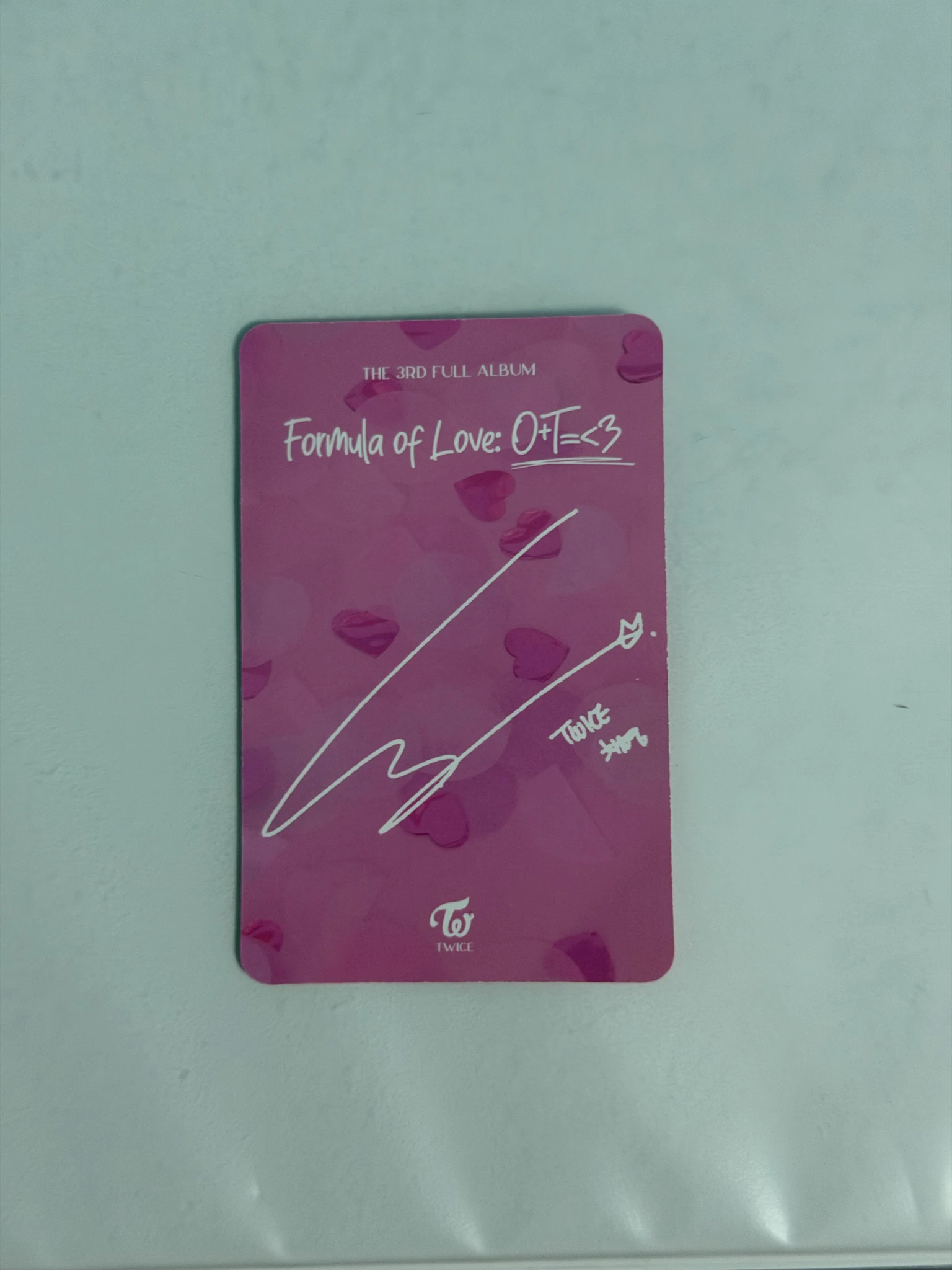 TWICE Chaeyoung TWICE-Chaeyoung-Album-Formula of Love: O+T=<3 listing photo 2