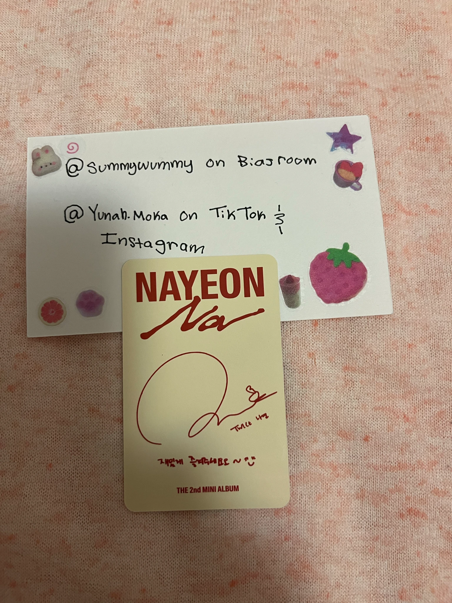 TWICE Nayeon TWICE-NoMember-Album-nayeon na (solo) listing photo 2