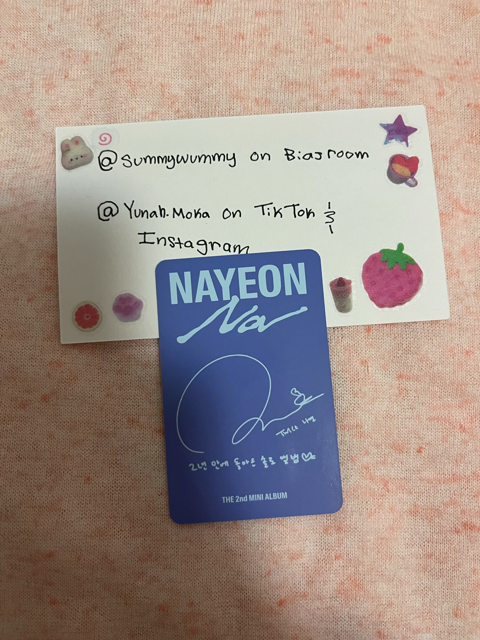 TWICE Nayeon TWICE-NoMember-Album-nayeon na (solo) listing photo 2