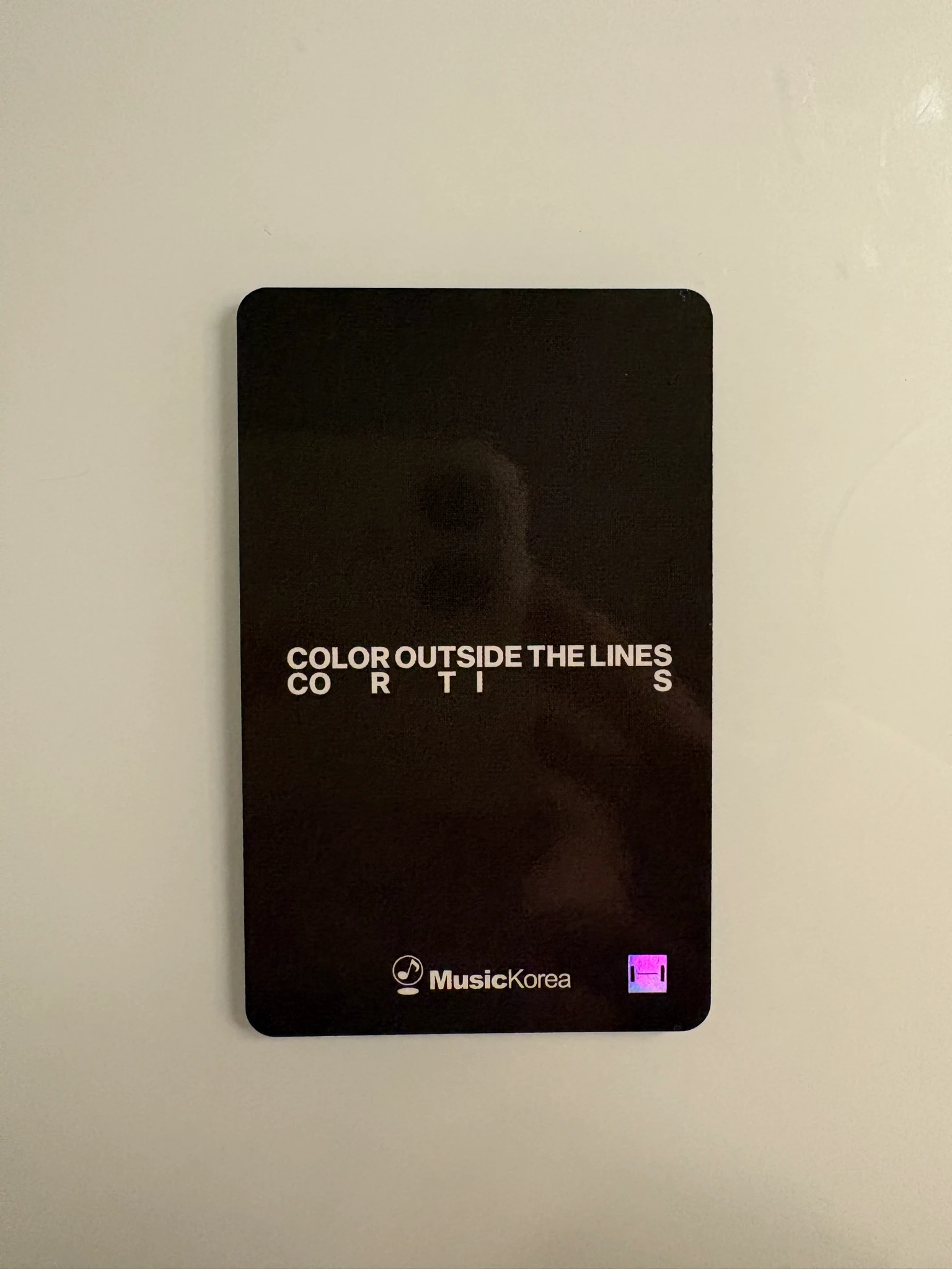 CORTIS Juhoon CORTIS - Juhoon - COLOR OUTSIDE THE LINES Album music korea lucky draw round 2 pre-order benefit (pob) listing photo 2