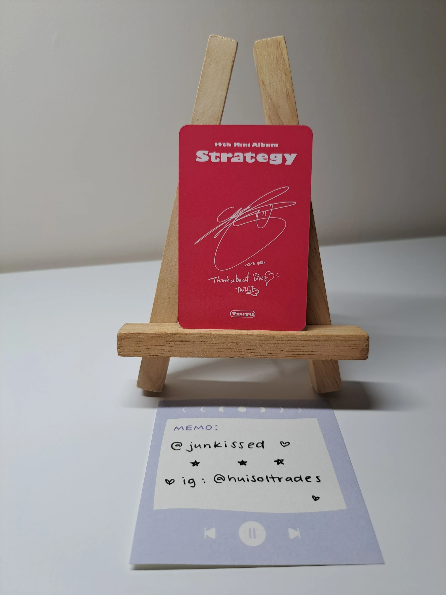 TWICE Tzuyu TWICE-Tzuyu-Album-strategy listing photo 2