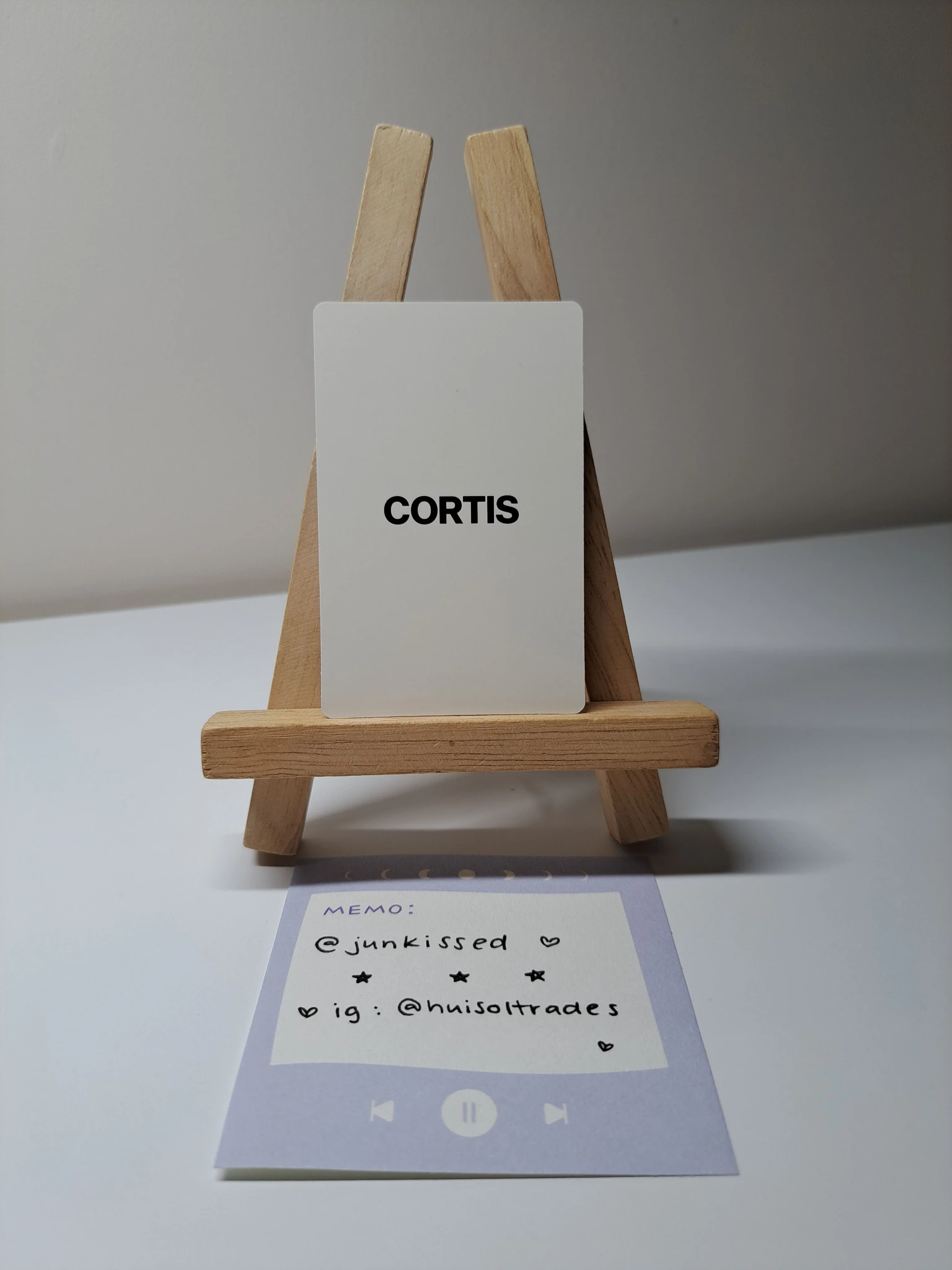 CORTIS Juhoon CORTIS - Juhoon - Exclusive Photocards Other target exclusive exclusive exclusive photocard listing photo 2