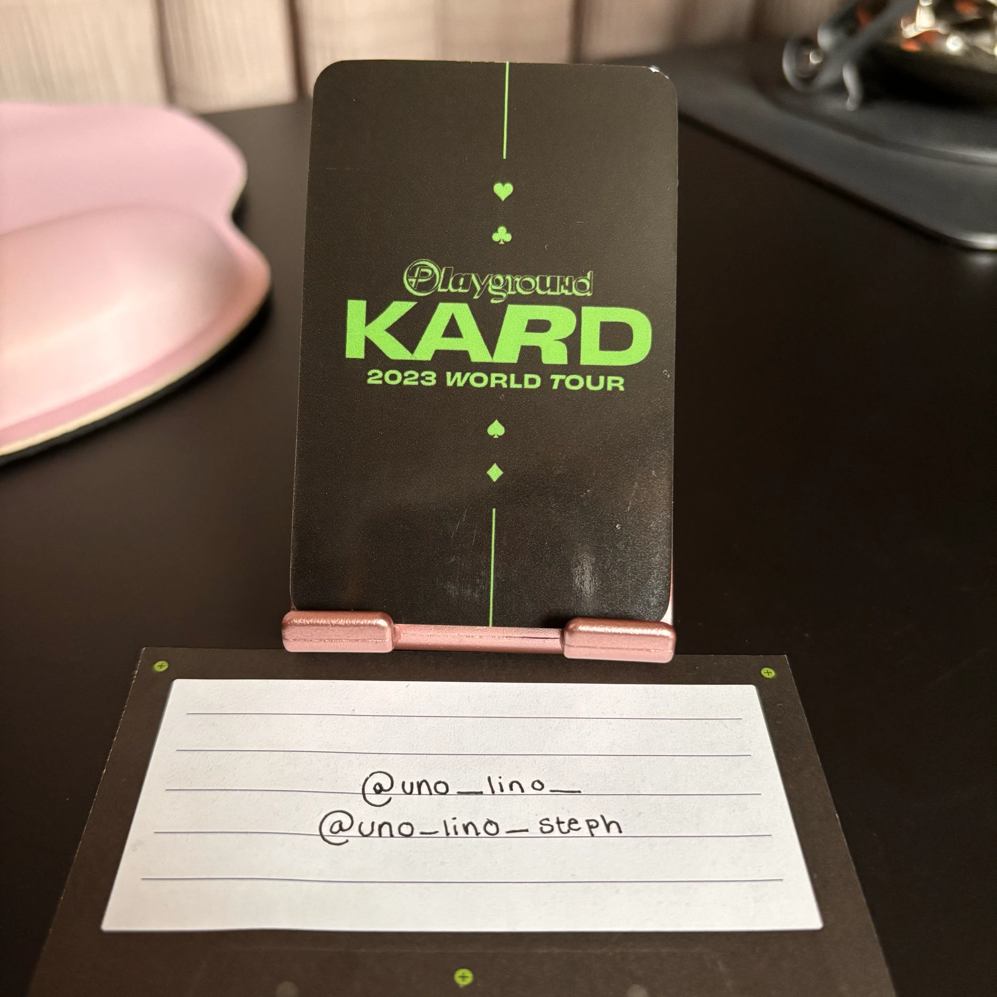 KARD KARD - KARD 2023 World Tour Playground Event merch photocard photocard set tour merch listing photo 2