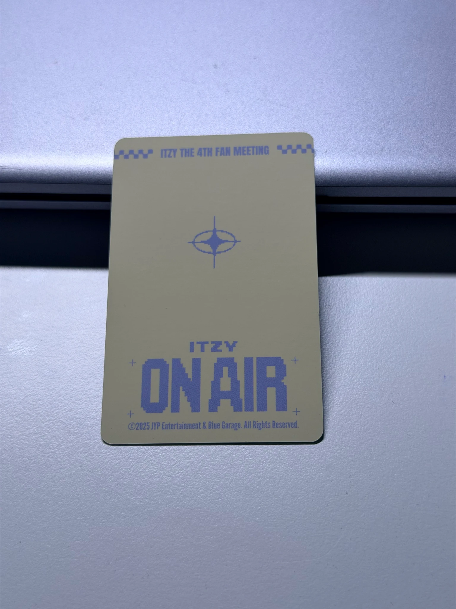 ITZY Lia ITZY - Lia - The 4th Fan Meeting "ITZY, MIDZY, Let's Fly! On Air" Event trading card concept photocard listing photo 2