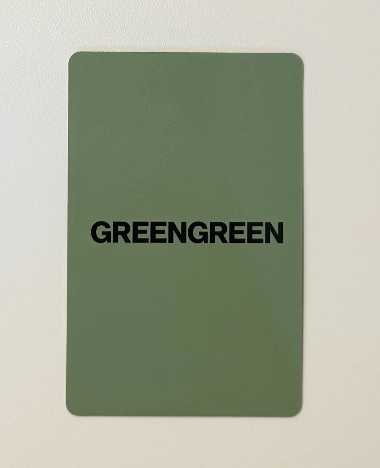 CORTIS Martin CORTIS - Martin - GREENGREEN Album ums japan (universal music store) lucky draw (LD) round 2 listing photo 2