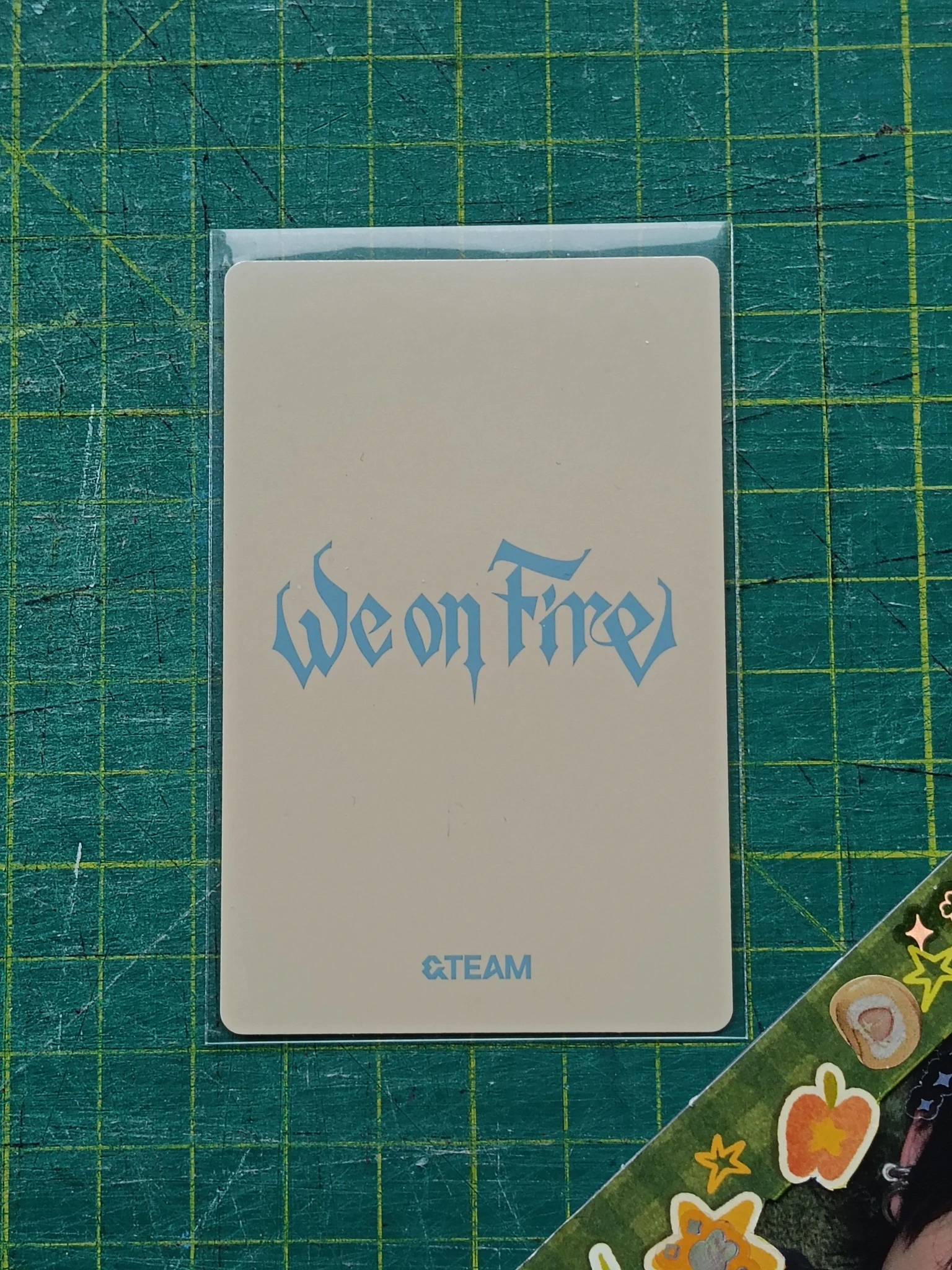 &TEAM &TEAM - Fuma & EJ - We on Fire - EP Album album photocard solo jacket version fuma version listing photo 2