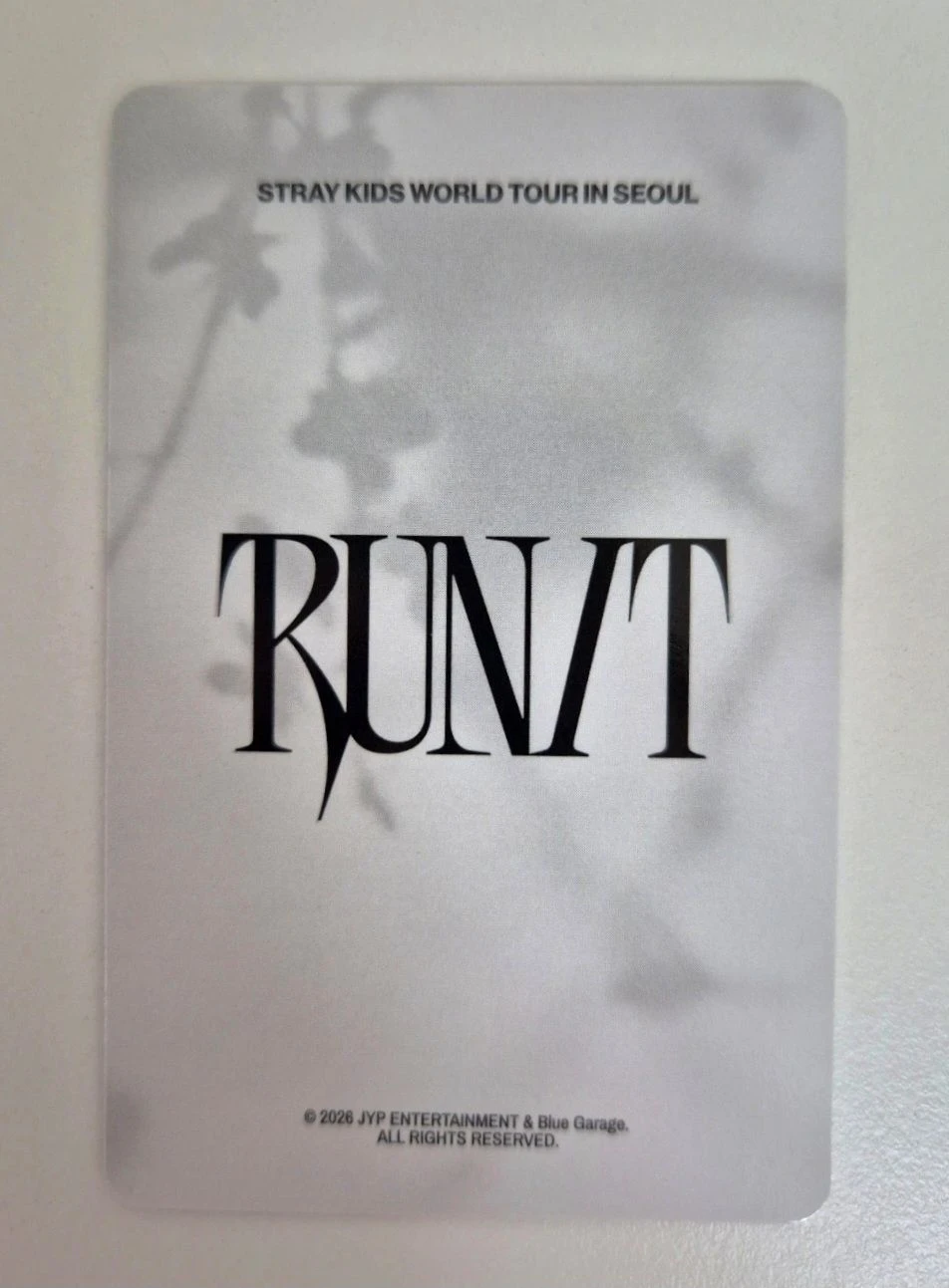 Stray Kids Lee Know Stray Kids - Lee Know - RUN IT World Tour Event offline purchase benefit seoul listing photo 2