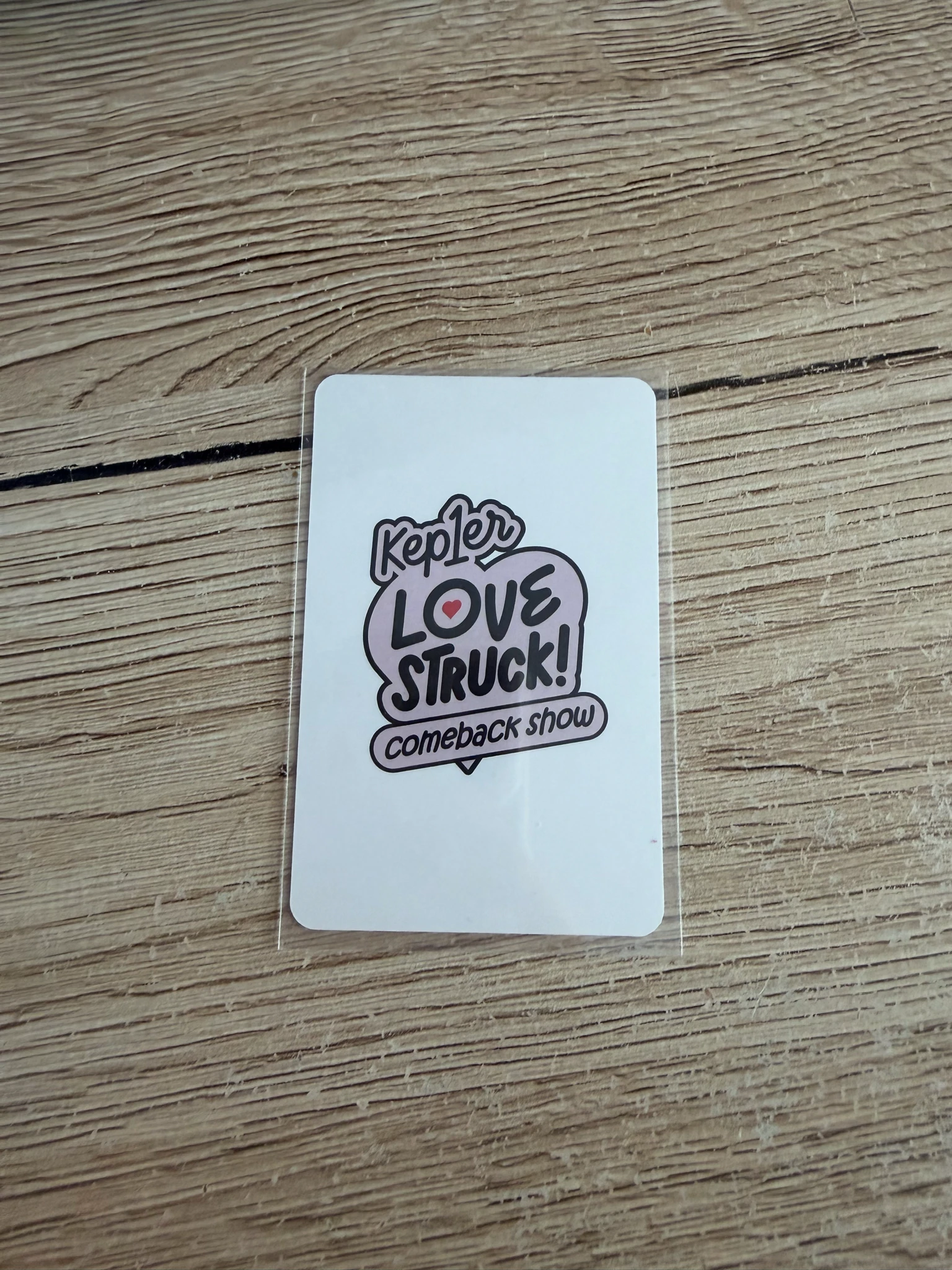 Kep1er Chaehyun Kep1er - Chaehyun - LOVESTRUCK! Album pre-order benefit (pob) M2 listing photo 2