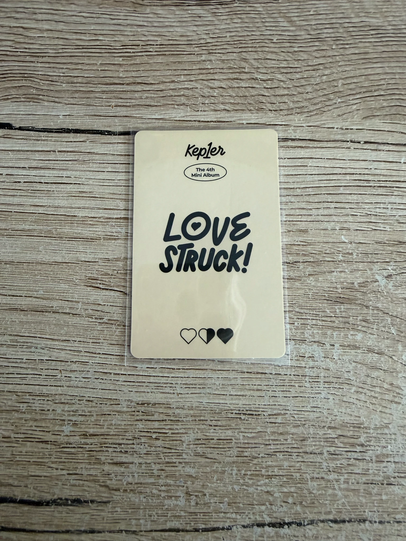 Kep1er Chaehyun Kep1er - Chaehyun - LOVESTRUCK! Album album photocard love strike version listing photo 2