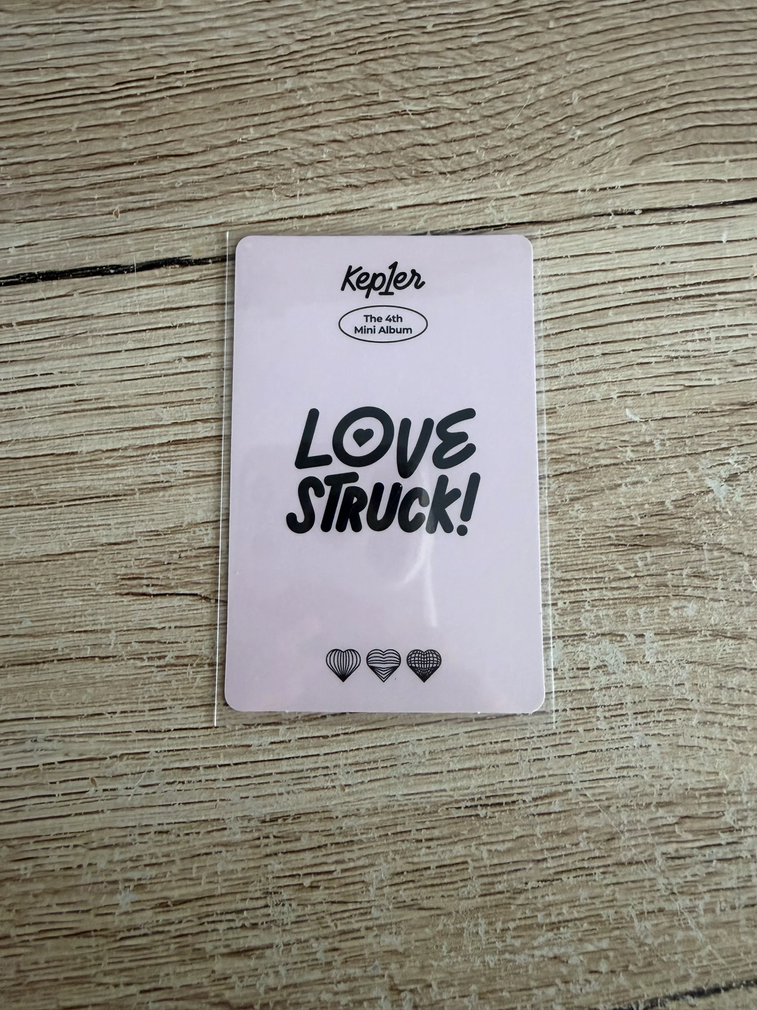 Kep1er Chaehyun Kep1er - Chaehyun - LOVESTRUCK! Album album photocard first blush ver listing photo 2