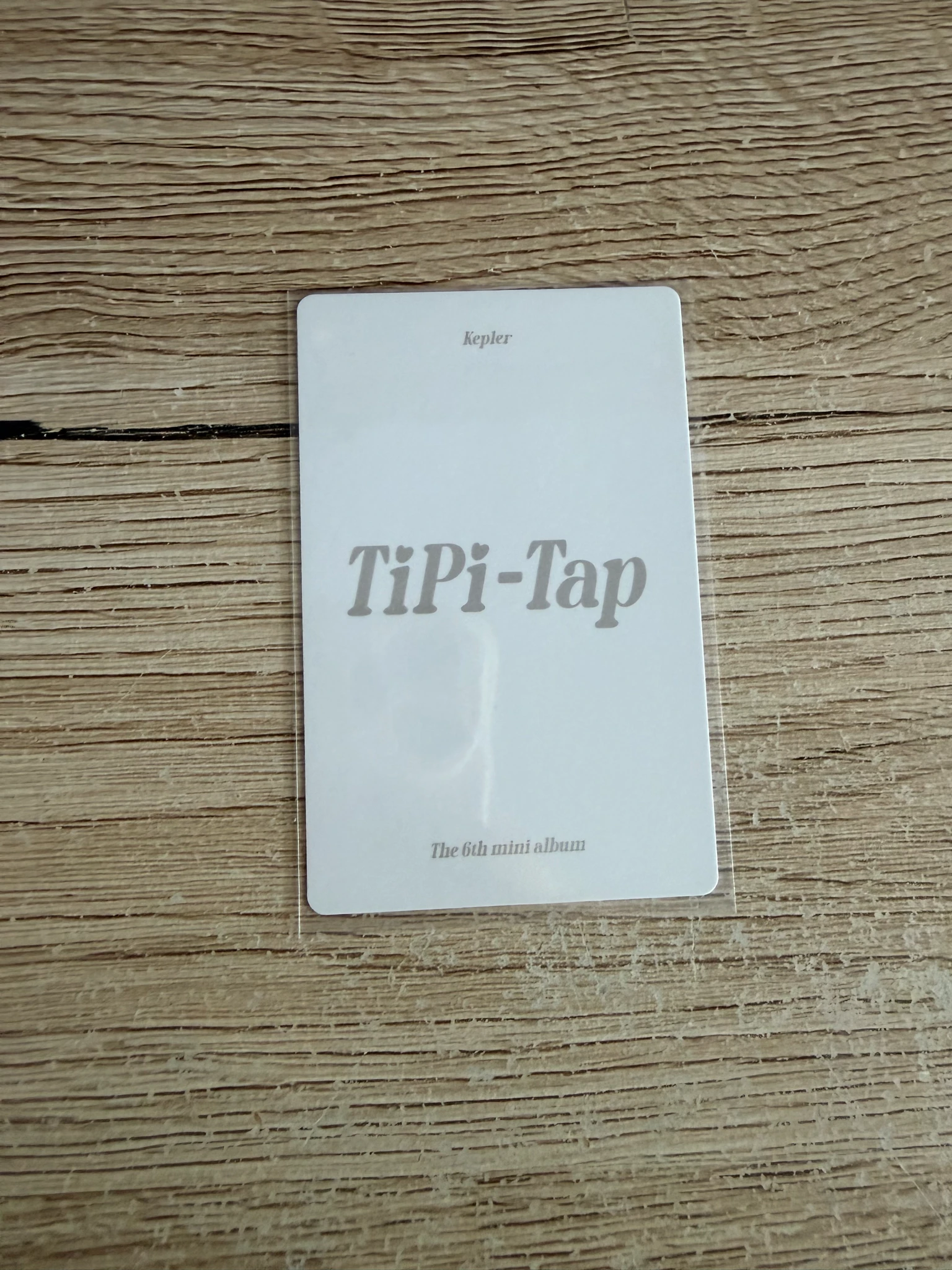 Kep1er Chaehyun Kep1er - Chaehyun - TIPI-TAP Album album photocard lost version listing photo 2