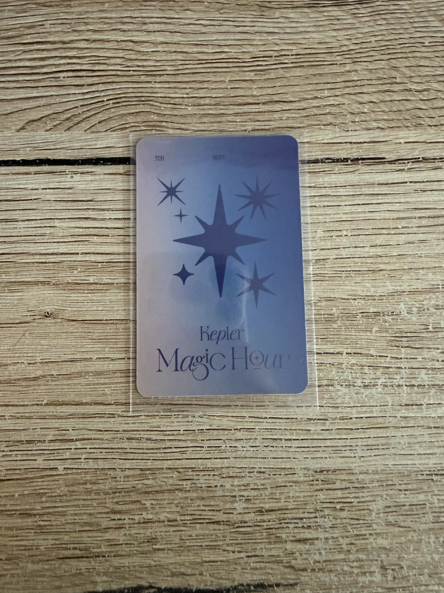 Kep1er Chaehyun Kep1er - Chaehyun - Magic Hour Album album photocard moonlighted version listing photo 2