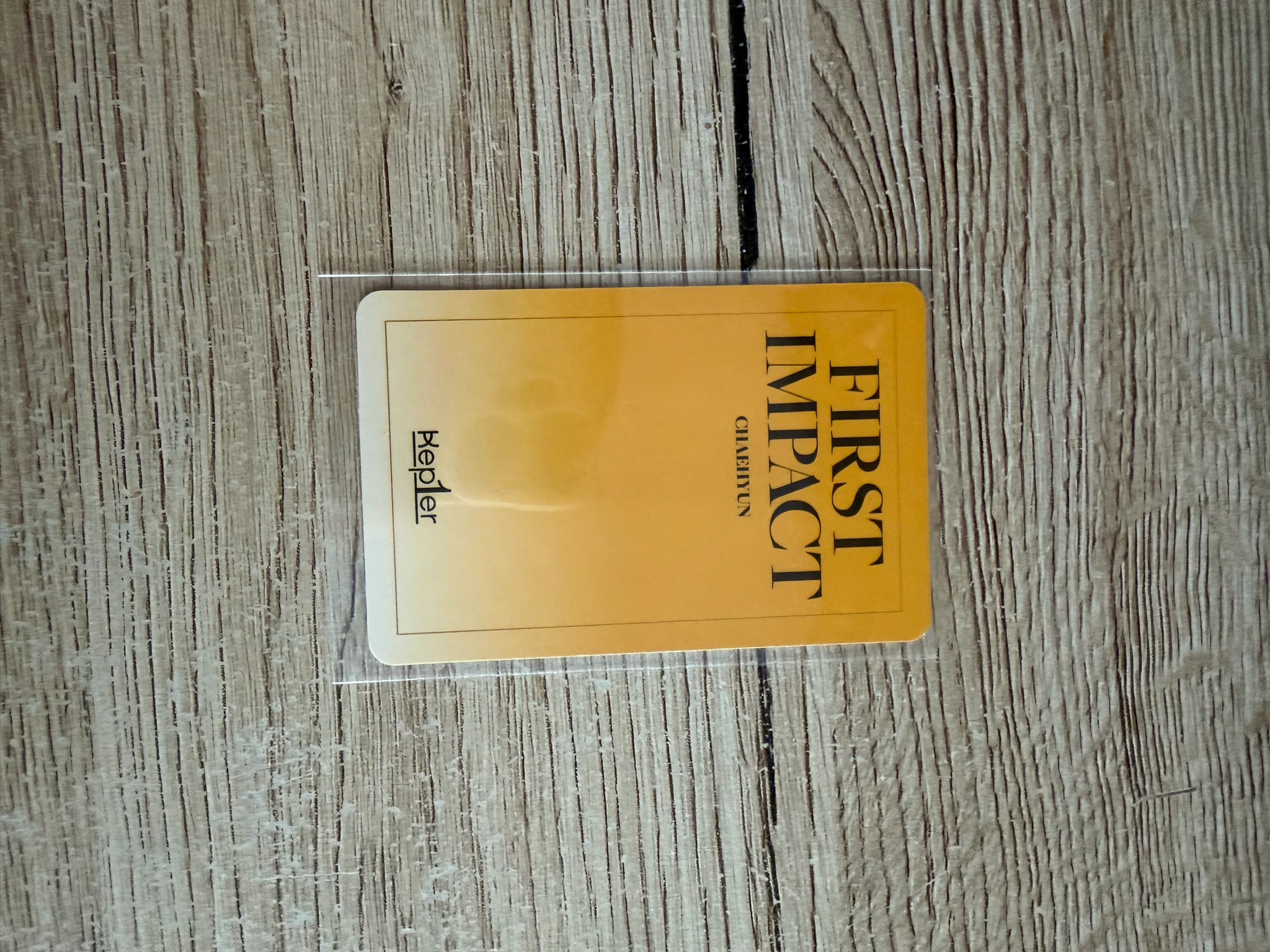 Kep1er Chaehyun Kep1er - Chaehyun - First Impact Album connect version album photocard listing photo 2