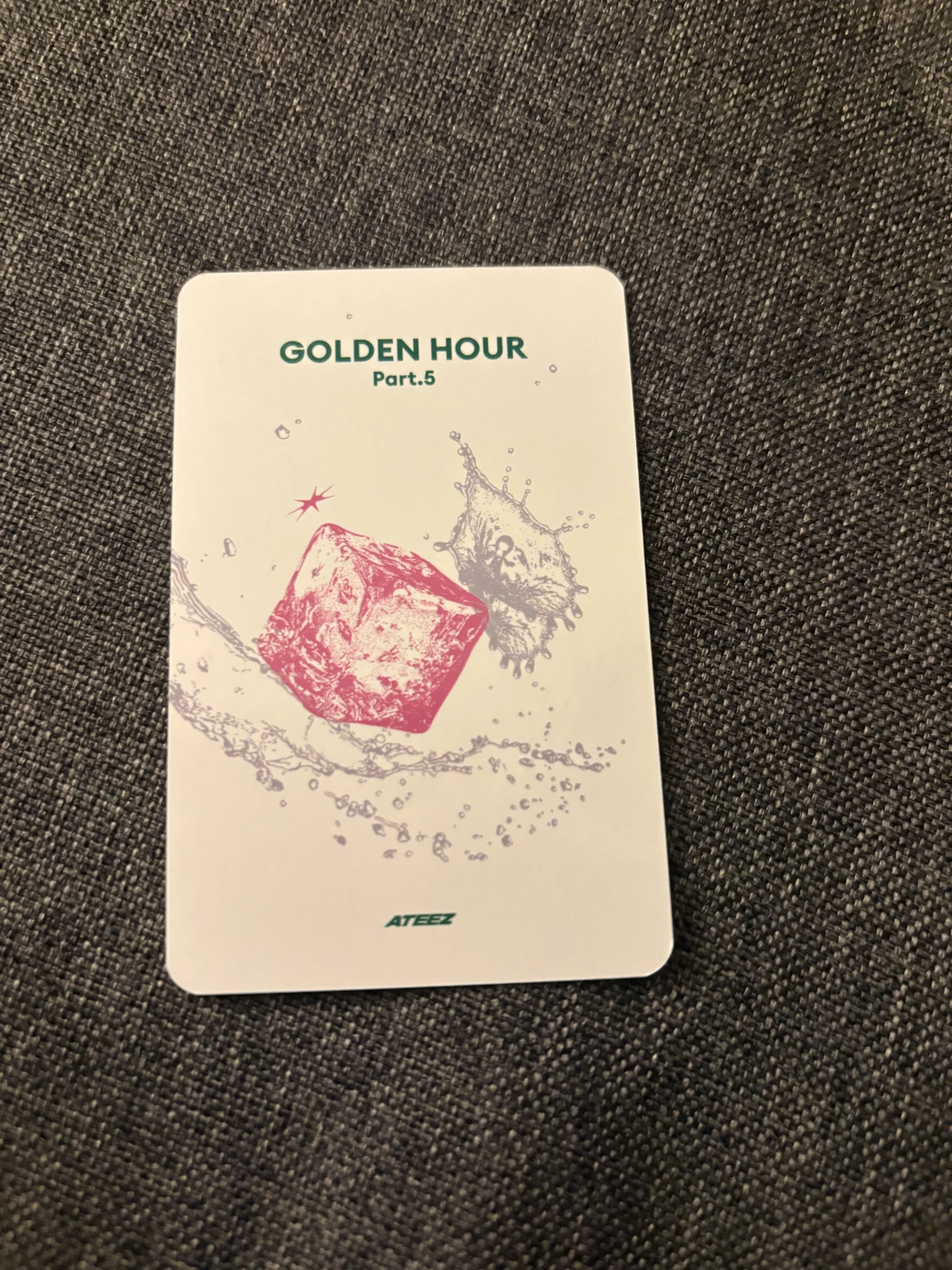 ATEEZ Hongjoong ATEEZ - Hongjoong - POP-UP: Golden Hour : Part.5 (Soundwave) Other trading card pop-up store listing photo 2