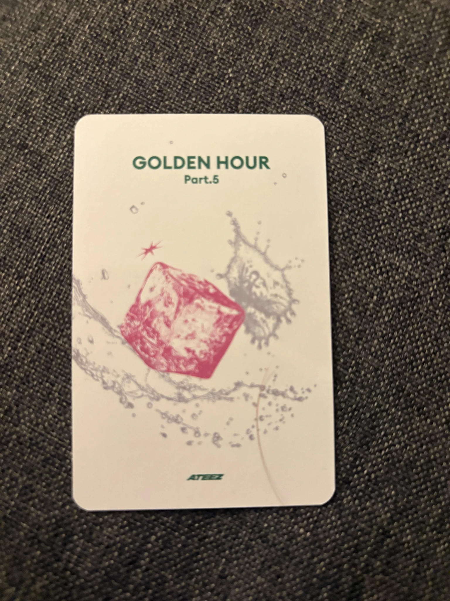 ATEEZ Jongho ATEEZ - Jongho - POP-UP: Golden Hour : Part.5 (Soundwave) Other trading card version 3 listing photo 2