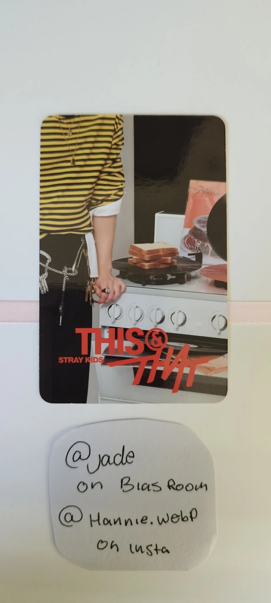 Stray Kids Lee Know Stray Kids - Lee Know - THIS & THAT Album album photocard & version listing photo 2