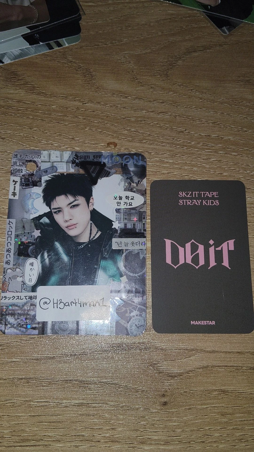 Stray Kids Bang Chan Stray Kids - Bang Chan - Do It Album makestar pob (pre-order benefit) holographic (hologram) listing photo 2