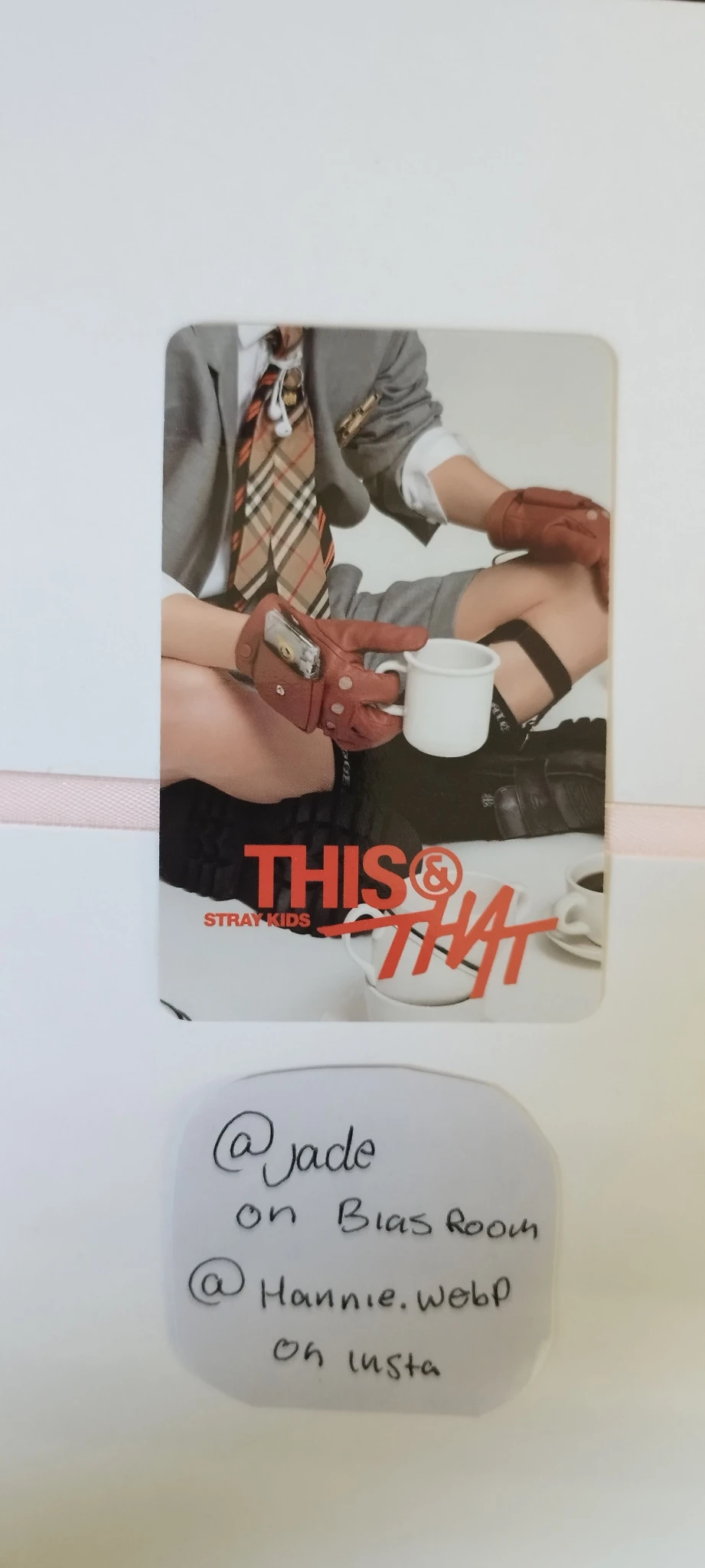 Stray Kids Seungmin Stray Kids - Seungmin - THIS & THAT Album & version album photocard listing photo 2